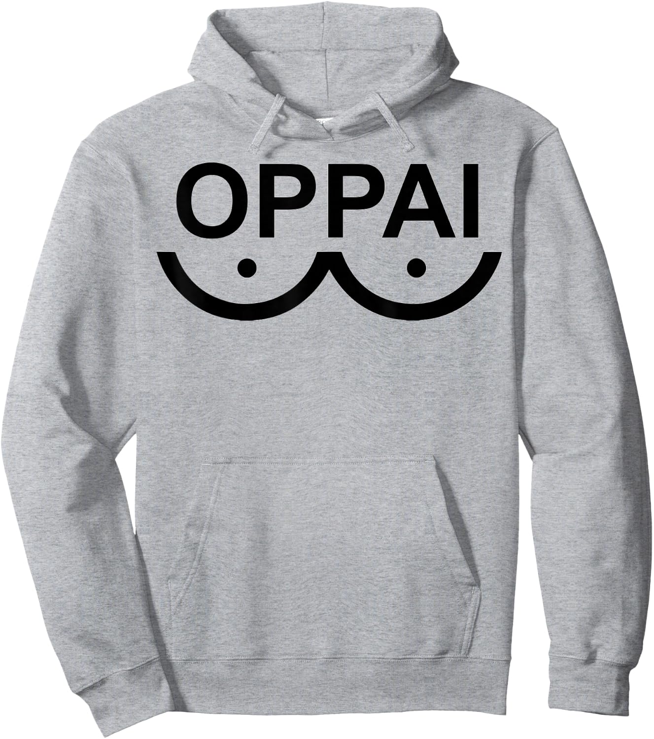 Oppai - Anime Fan Manga Graphic Hoodie - Hoodie | Ash