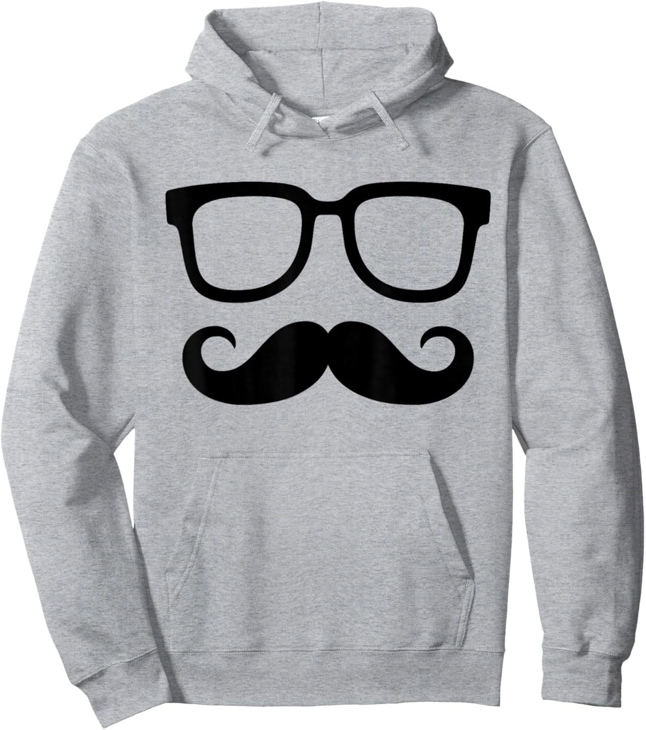 Pink Mustache Glasses Shirts Hoodie - Hoodie | Ash