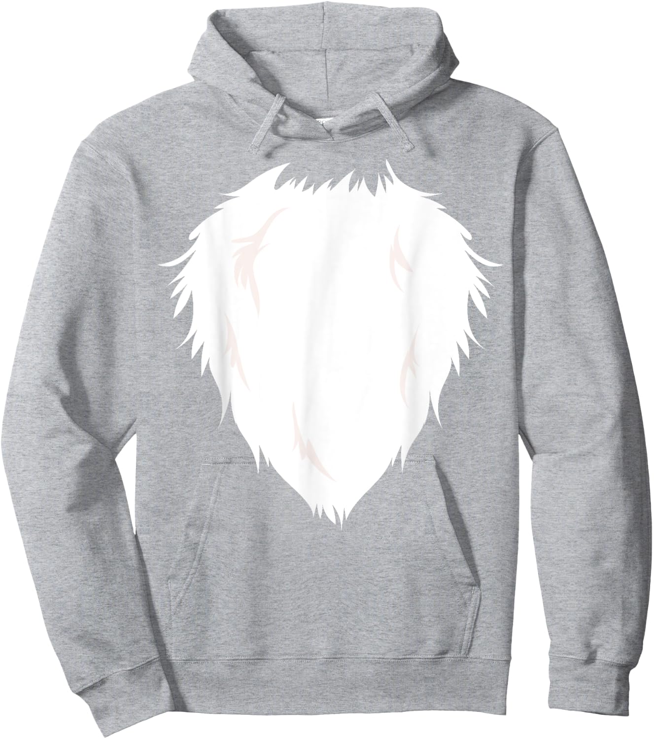 Fox Body Chest Costume Easy Halloween Costume Gift Funny Hoodie - Hoodie | Ash