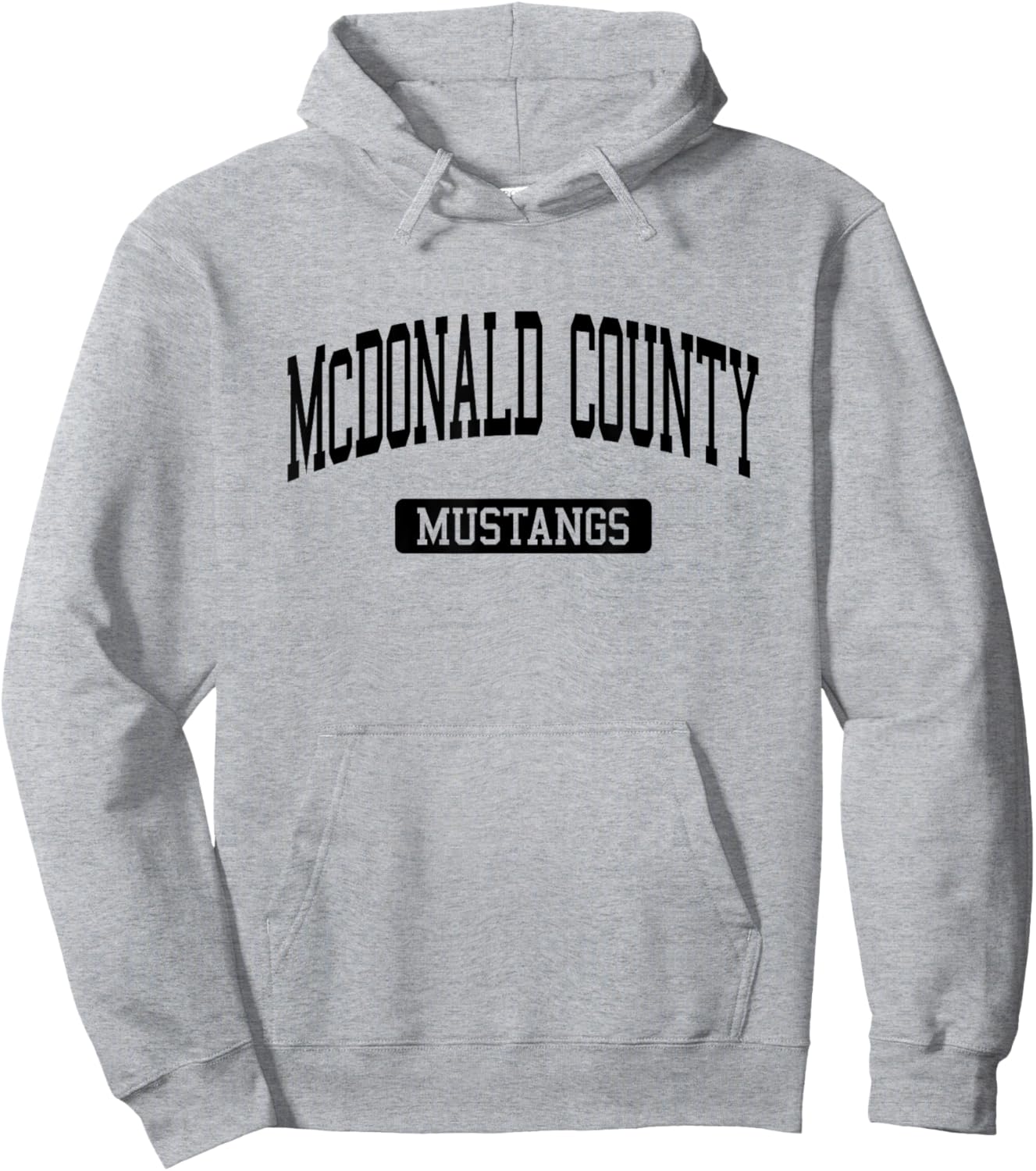 McDonald County High School HS Anderson MO Varsity Sports Hoodie - Hoodie | Ash