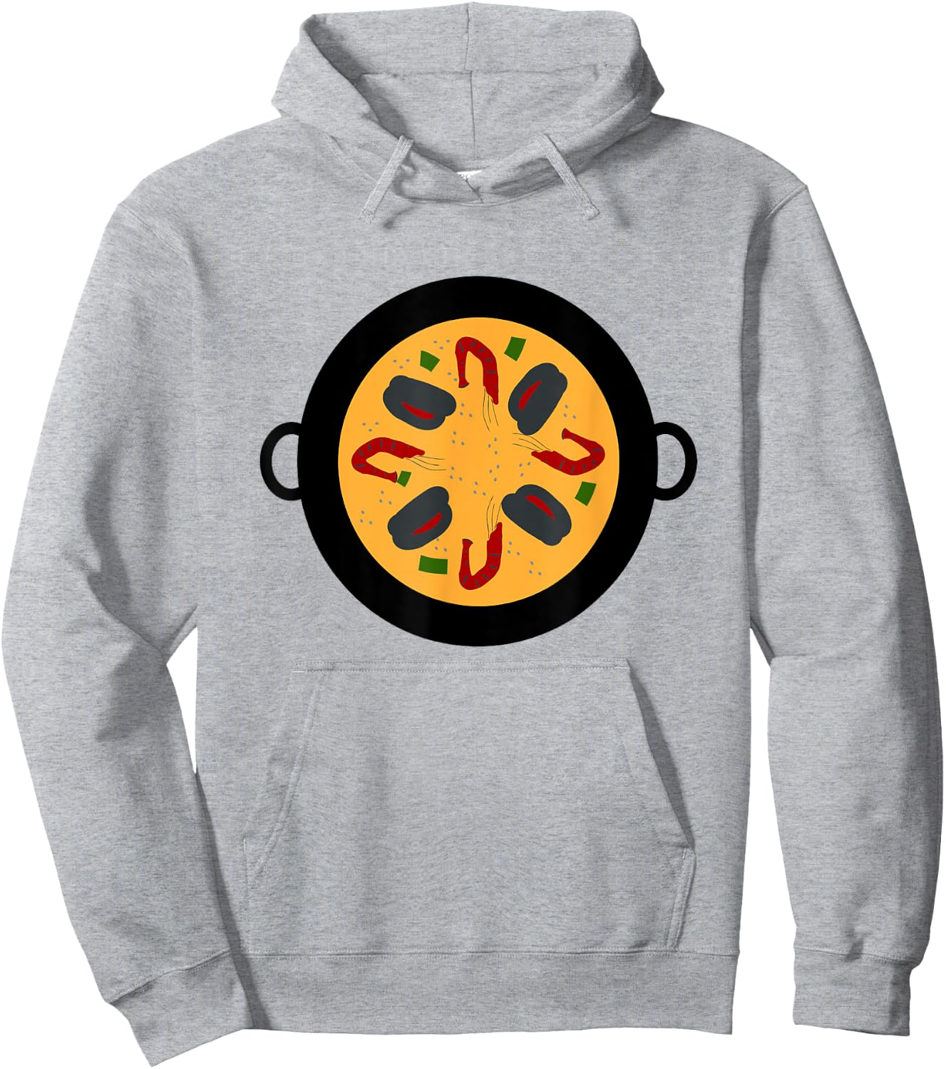 Paella Spanish Food Spain Valencia Hoodie - Hoodie | Ash