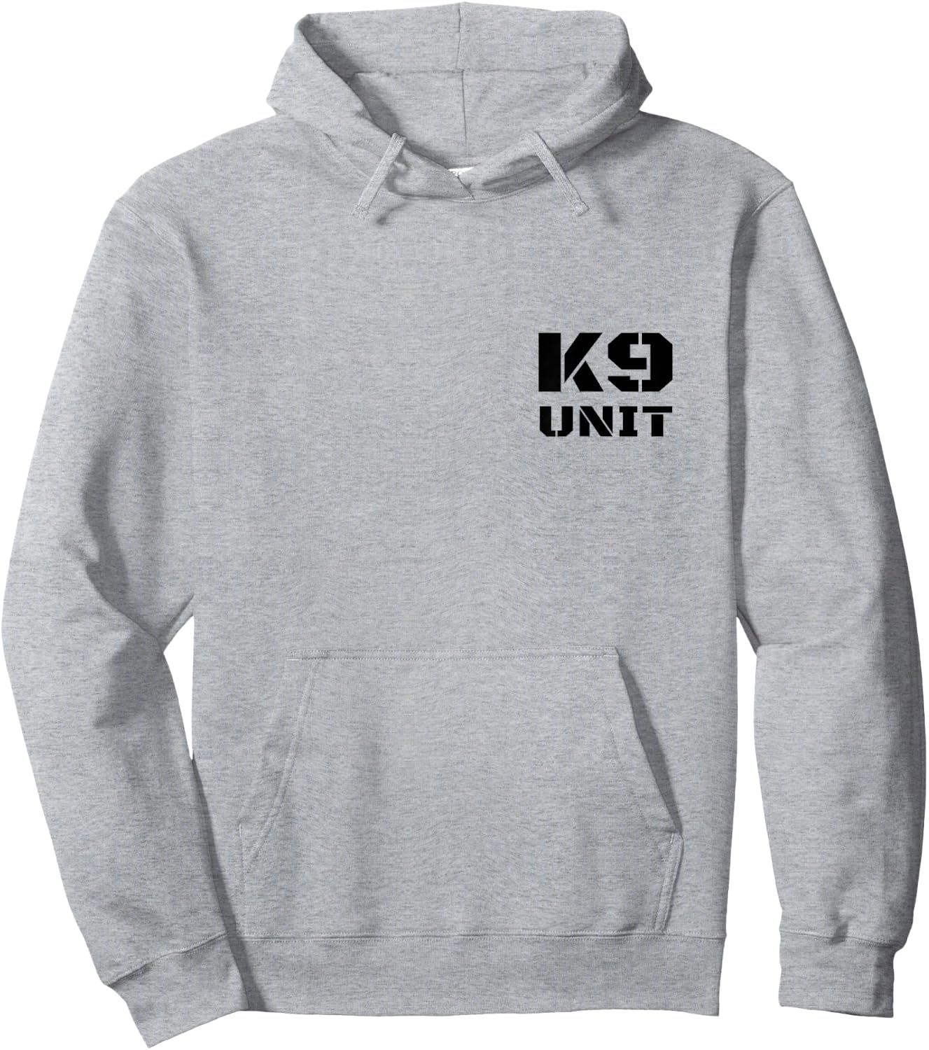 K9 Unit Uniform K-9 Team Officer Police Dog Handler On Duty Men Women Girls Kids Hoodie - Hoodie | Ash