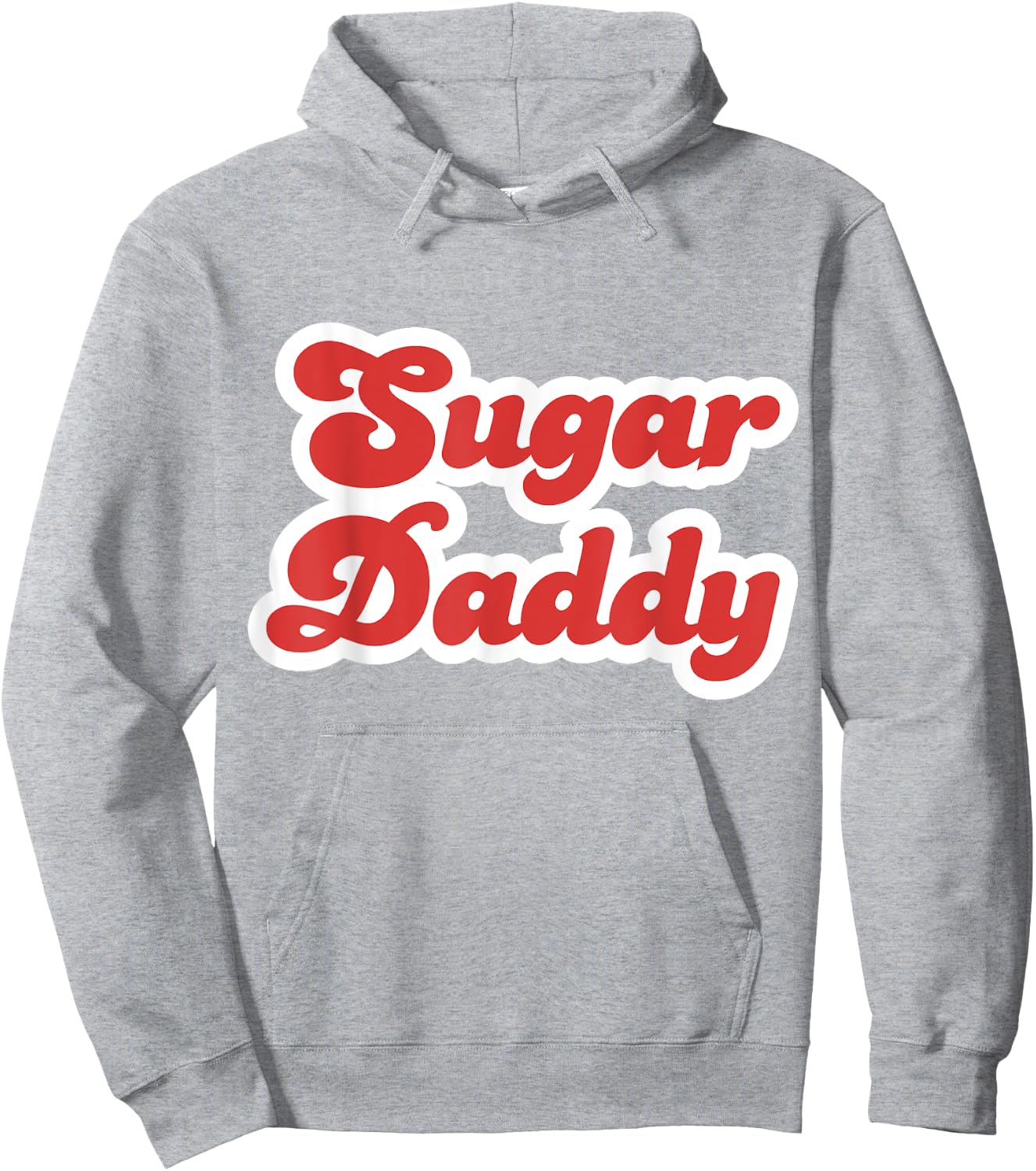 Candy Retro Sugar Daddy Father's Day Vintage Parenting Humor Hoodie - Hoodie | Ash