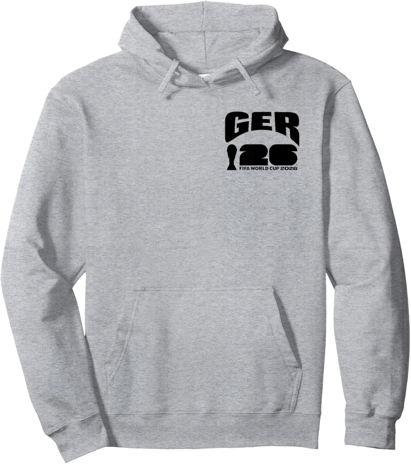 FIFA World CUP26 Germany Ball in Goal Hoodie - Hoodie | Ash