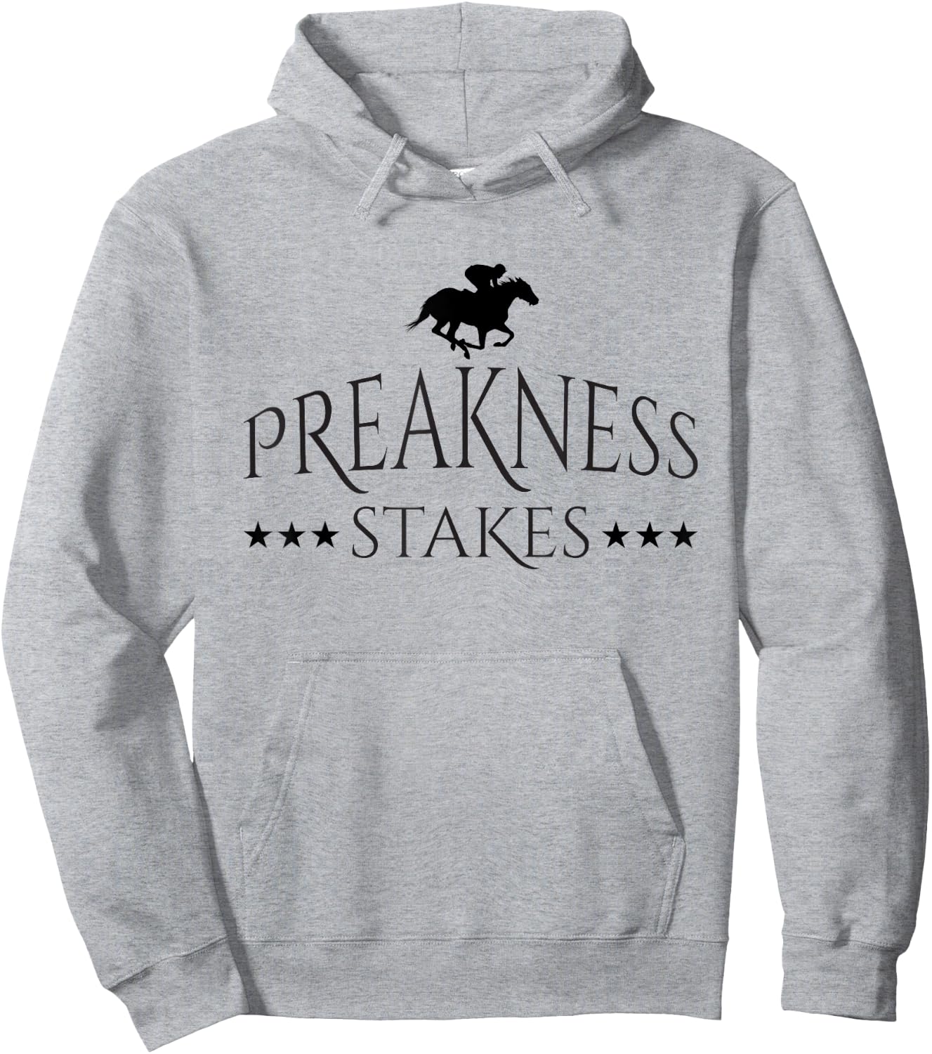 Preakness Horse Racing Shirts , Stakes Apparel Hoodie - Hoodie | Ash