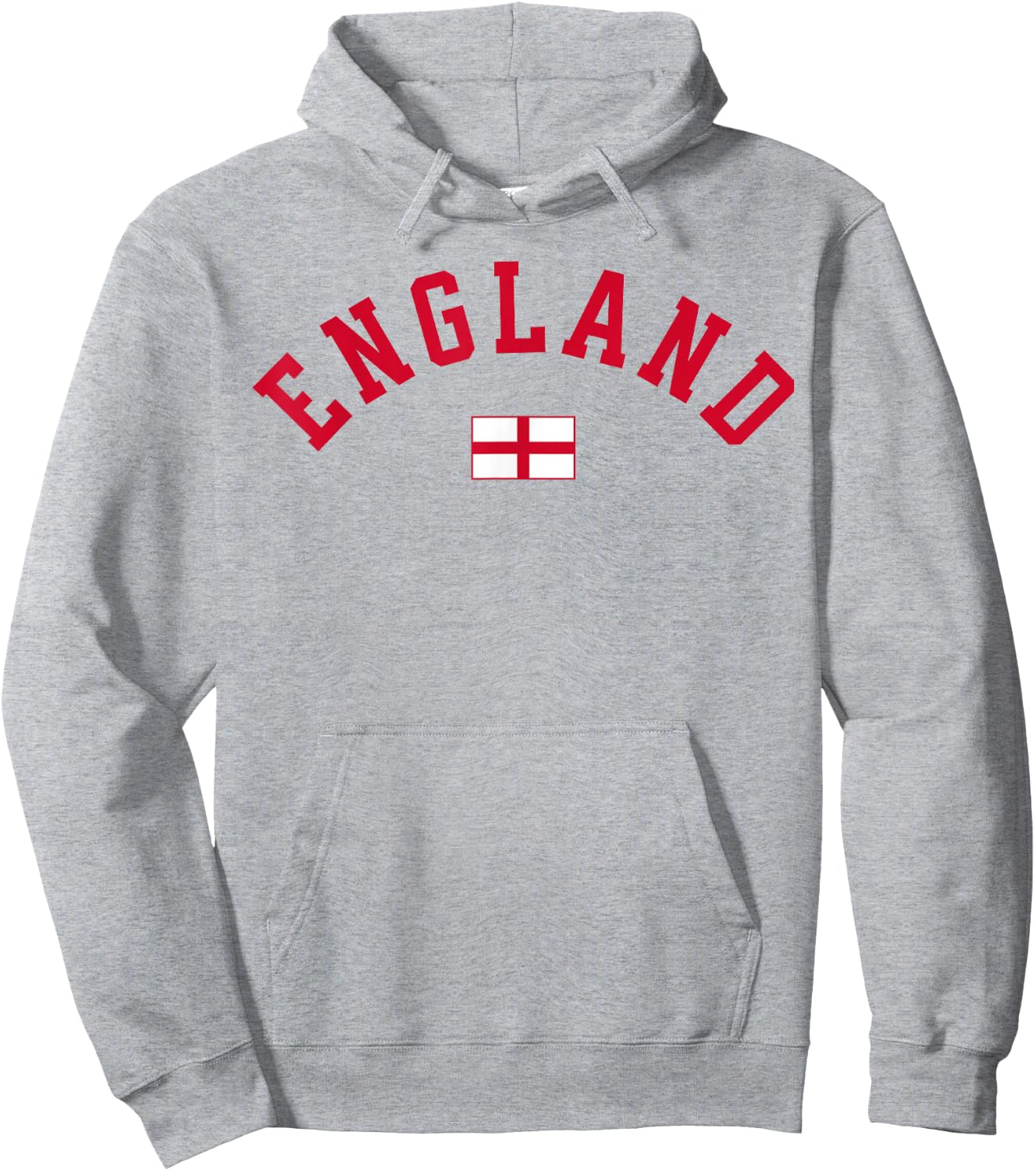 England English Flag Hoodie - Hoodie | Ash