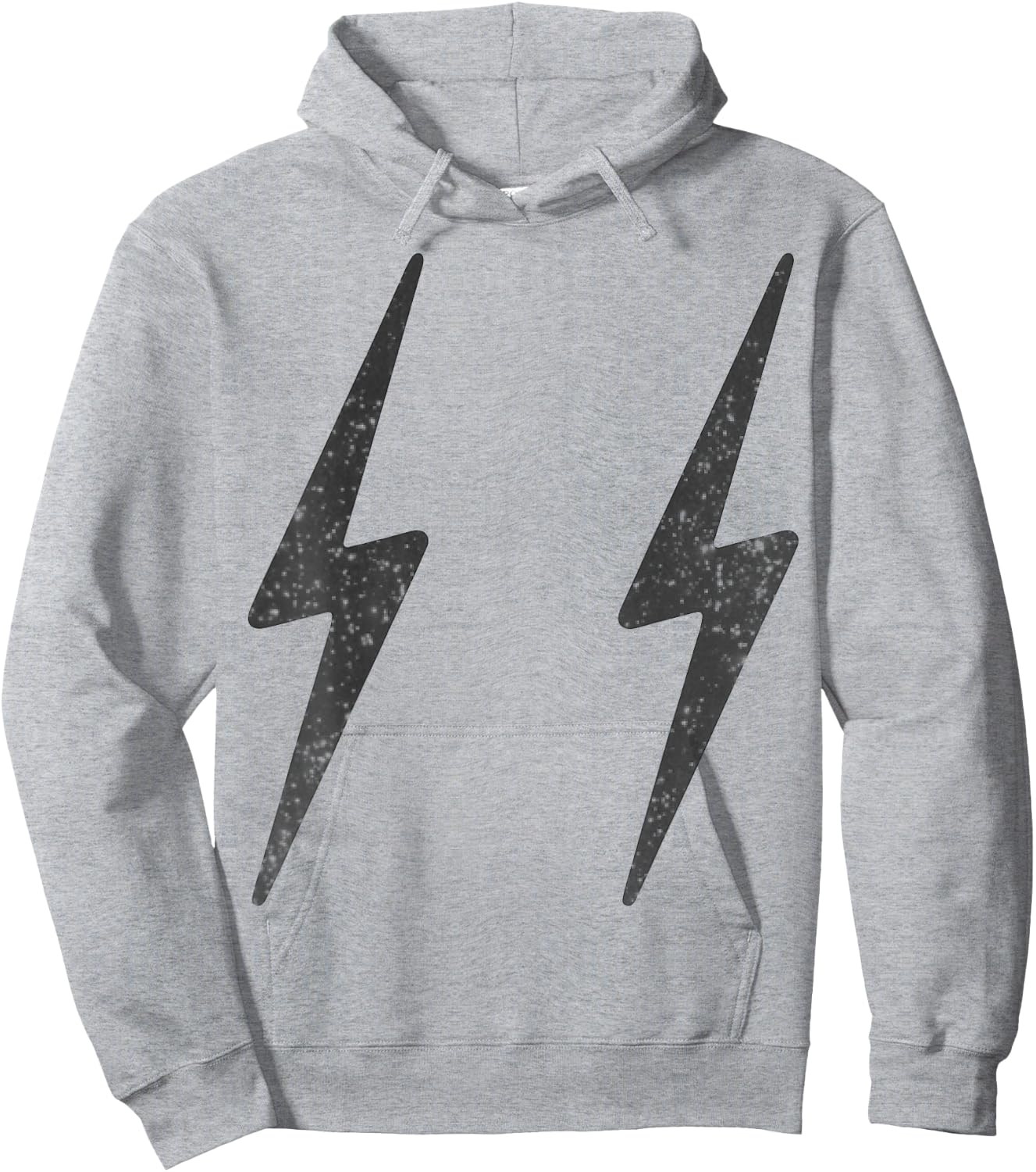 Lightening Bolts High Voltage Hoodie - Hoodie | Ash