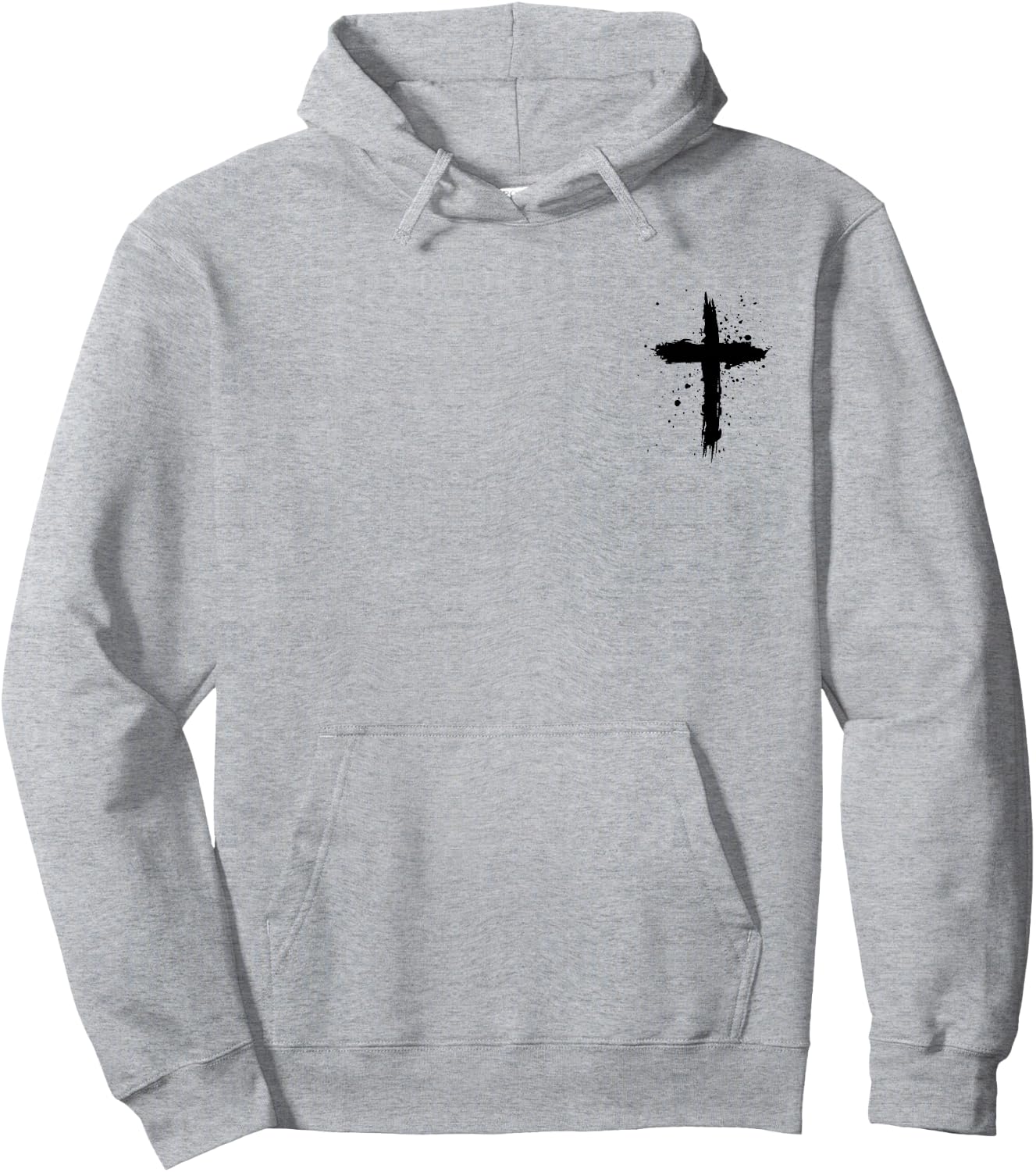 God's Child PSALM 23 Front And Back Print For Christian Hoodie - Hoodie | Ash