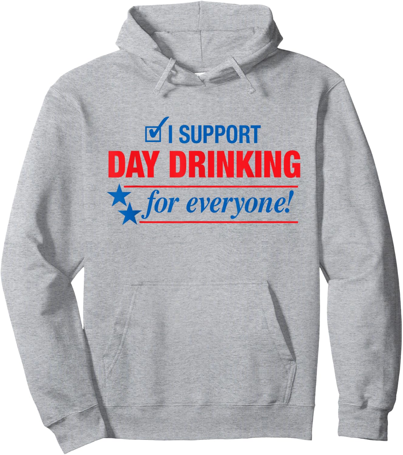 I Support Day Drinking Funny Drinking Gift Shirt Hoodie - Hoodie | Ash