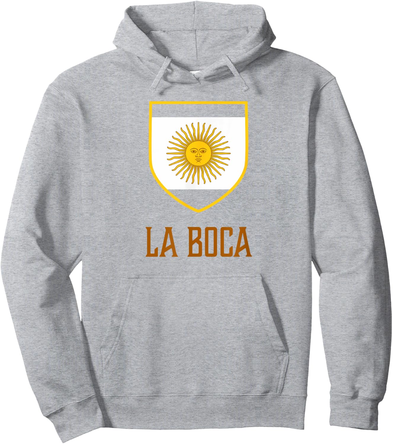 La Boca, Buenos Aires, Argentina - Argentino Shirt Hoodie - Hoodie | Ash
