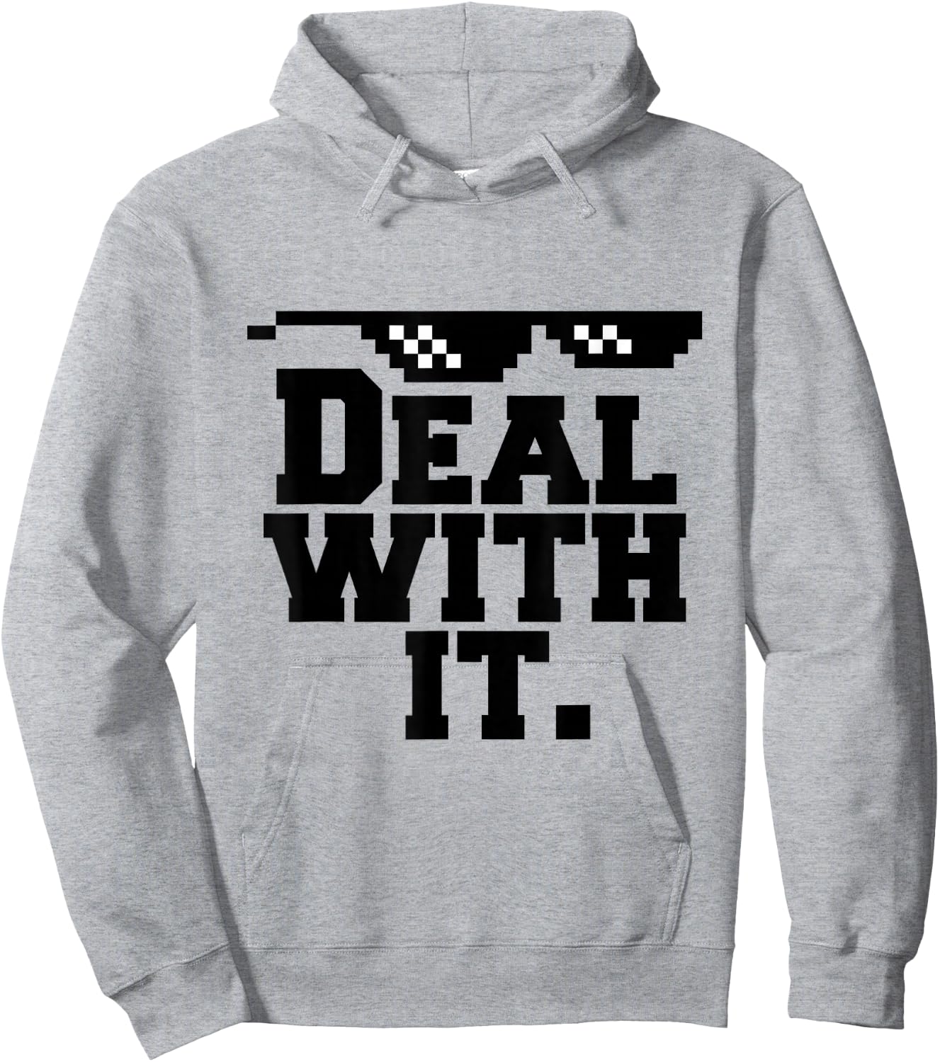 Deal With It. Hoodie - Hoodie | Ash