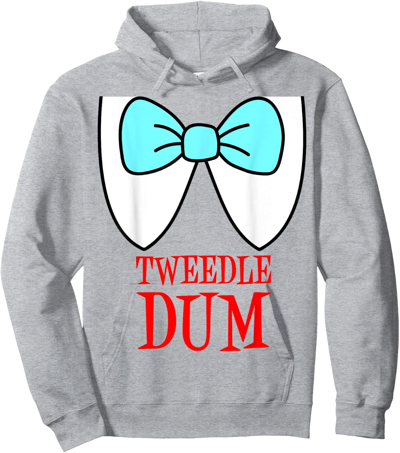 Tweedle Dum Costume Hoodie - Hoodie | Ash