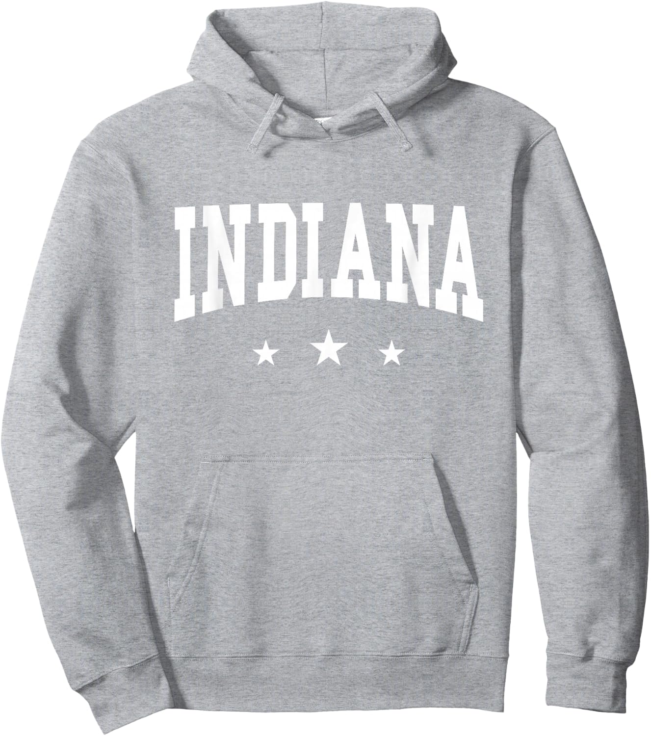 Indiana - Preppy Varsity Pink - Throwback Design - Classic Hoodie - Hoodie | Ash