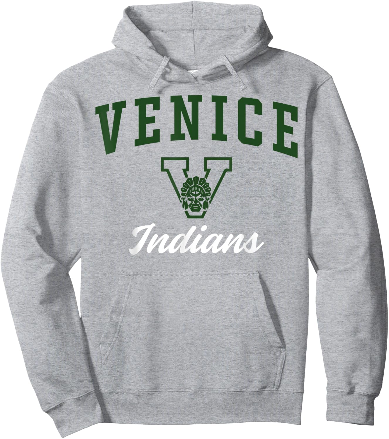 Venice High School Indians C3 Hoodie - Hoodie | Ash
