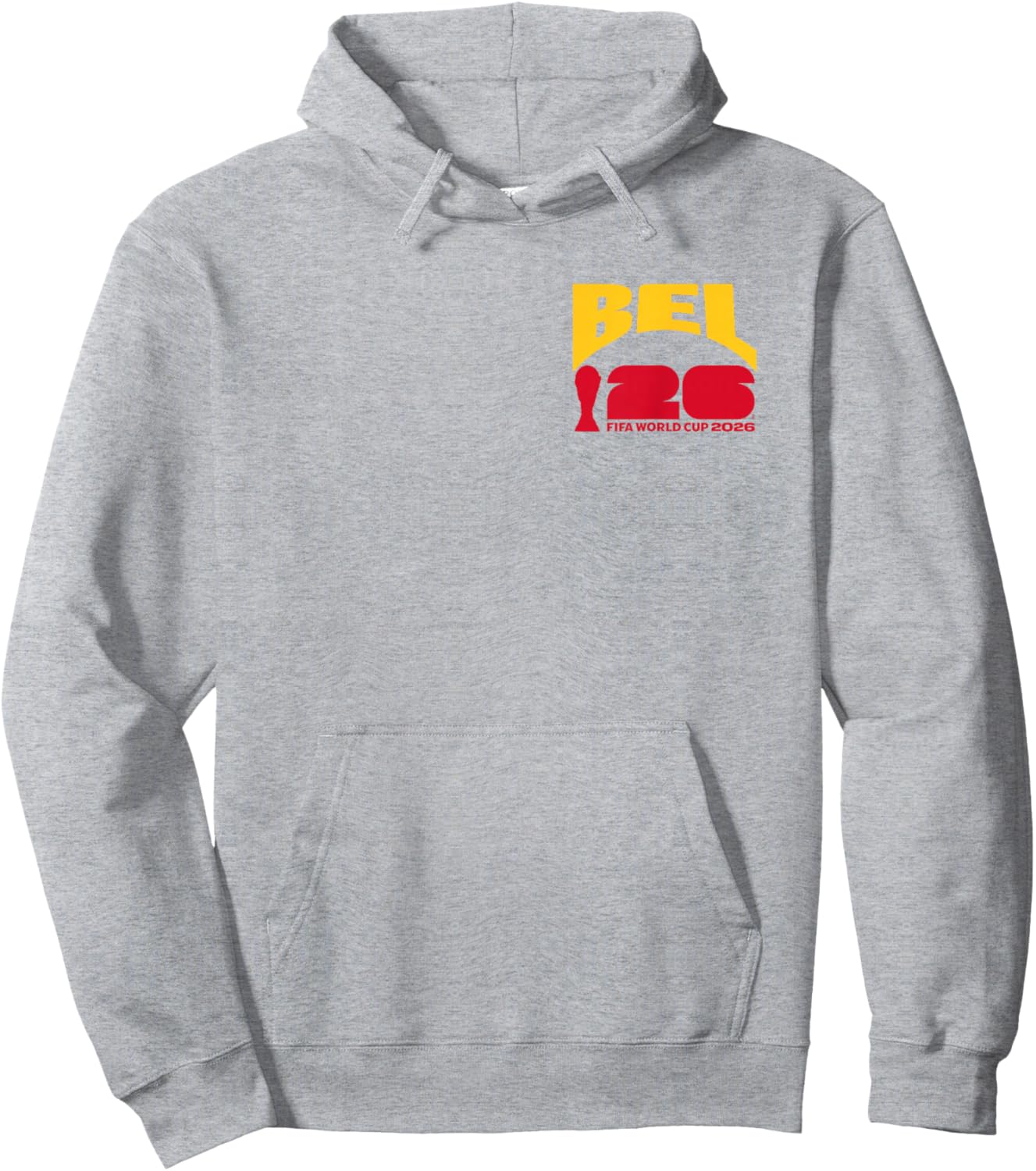 FIFA World CUP26 Belgium Ball in Goal Hoodie - Hoodie | Ash