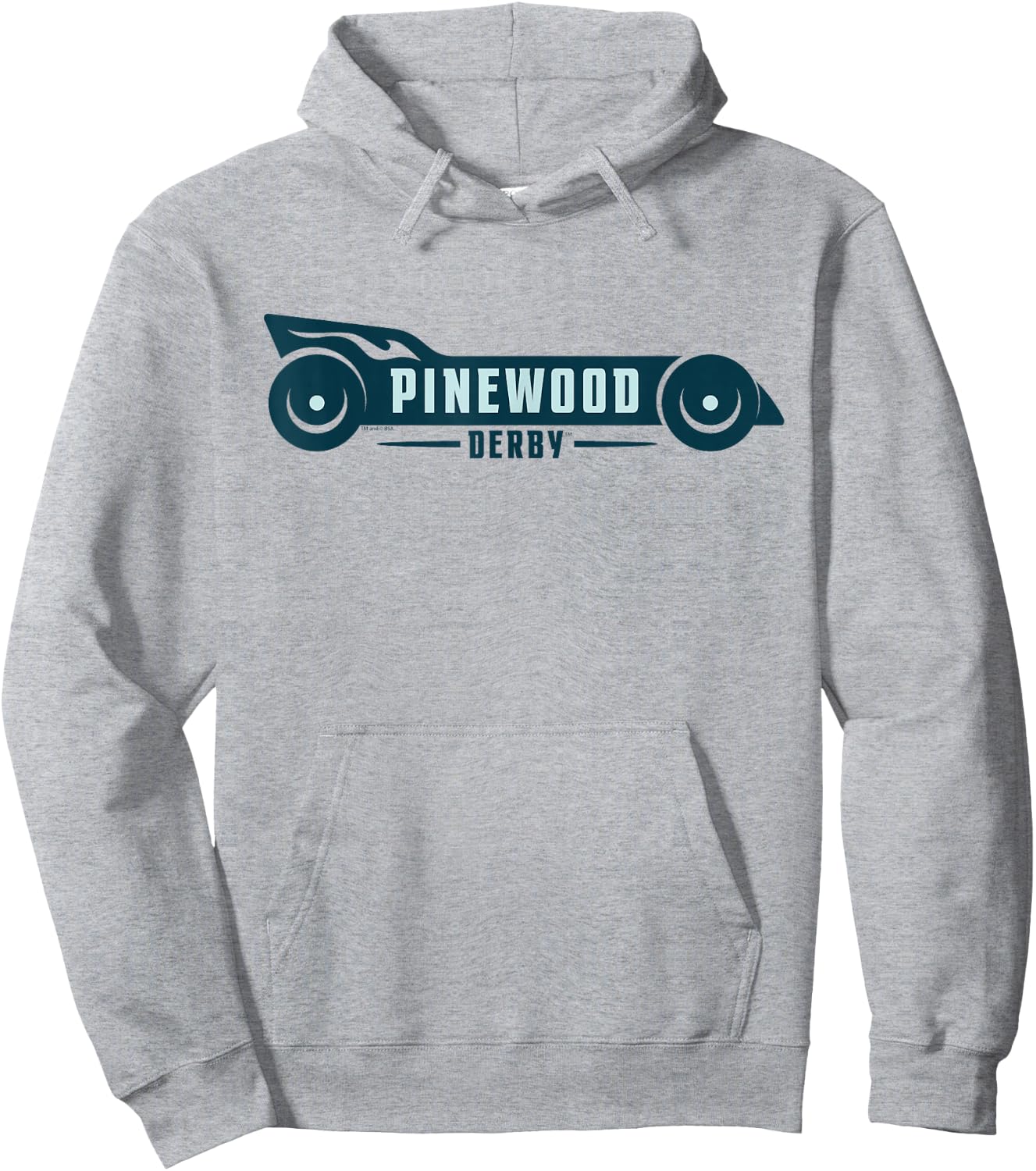 Pinewood Derby Car Hoodie - Hoodie | Ash