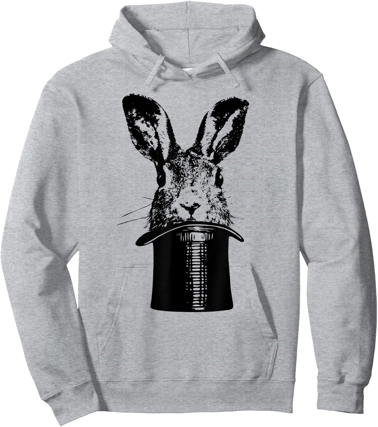 Magicians Shirt Rabbit In A Hat Vintage Magic Performer Gift Hoodie - Hoodie | Ash