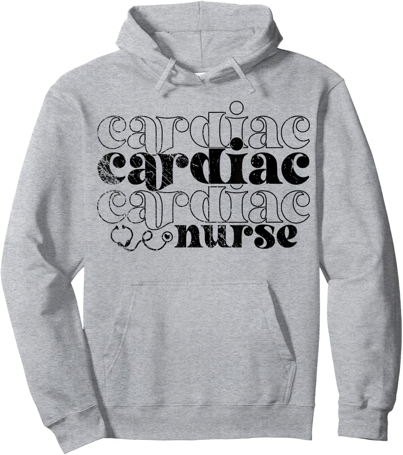 Proud Cardiac Nurse, Nursing, Nurse Lover Hoodie - Hoodie | Ash