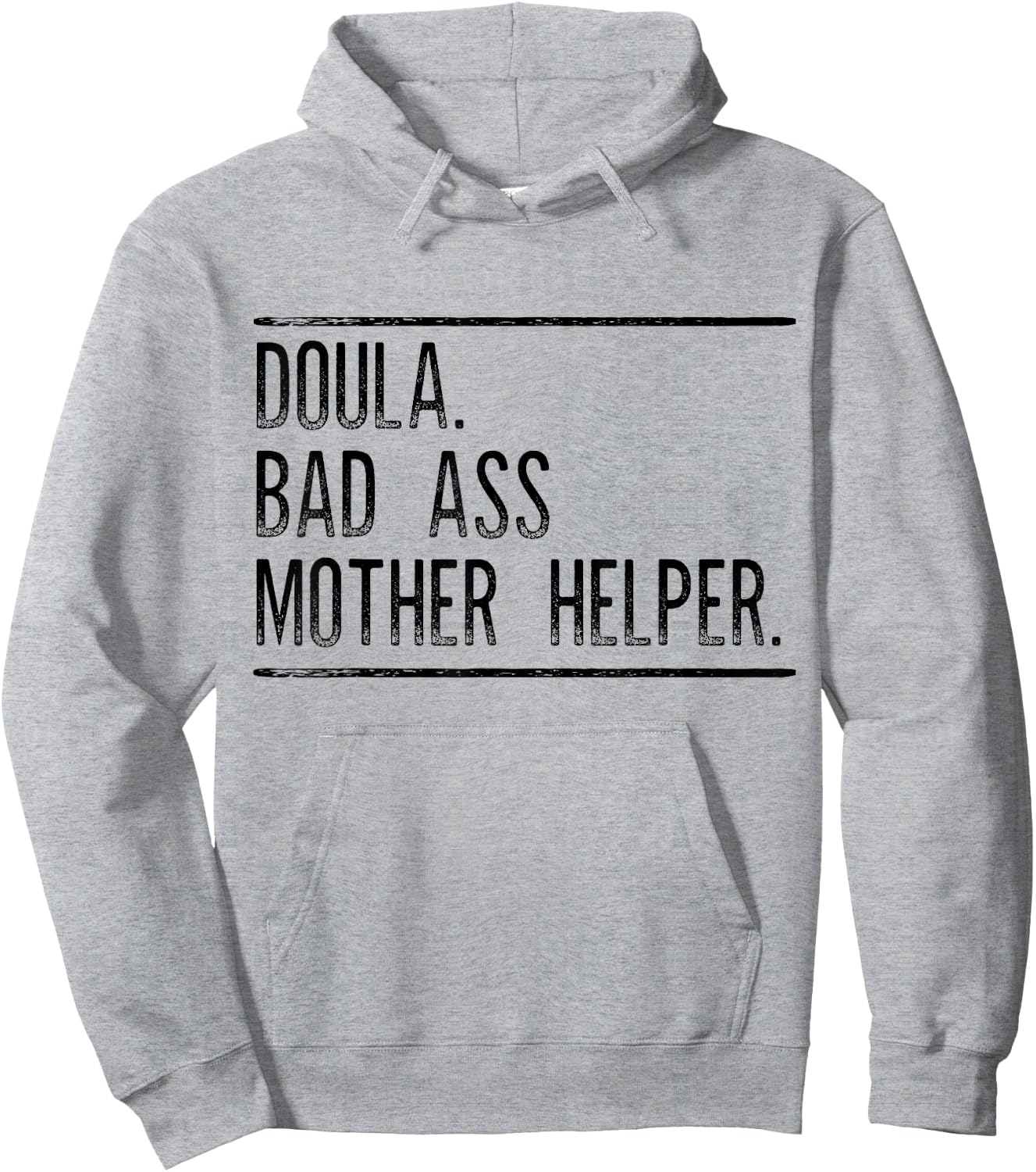 Doula badass mother helper T shirt Gift doula women Hoodie - Hoodie | Ash