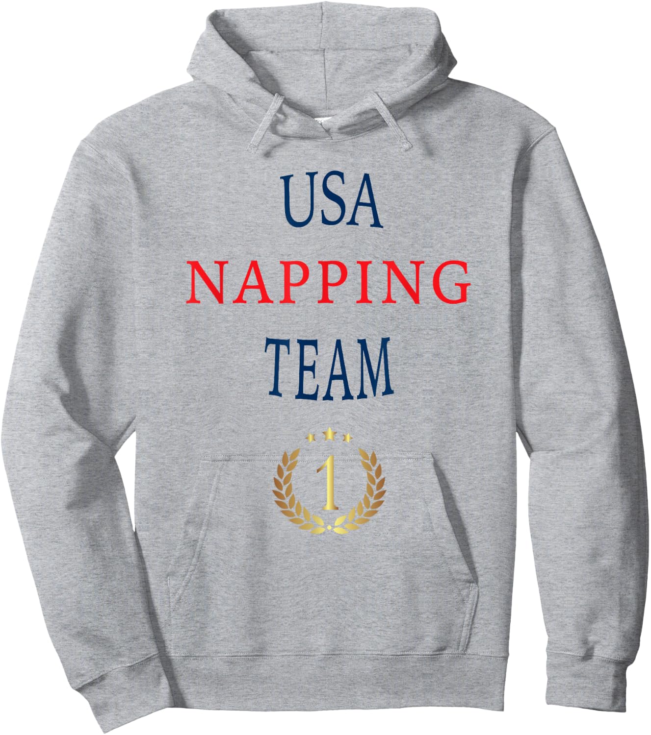 USA American Napping Team , Professional Napper Hoodie - Hoodie | Ash