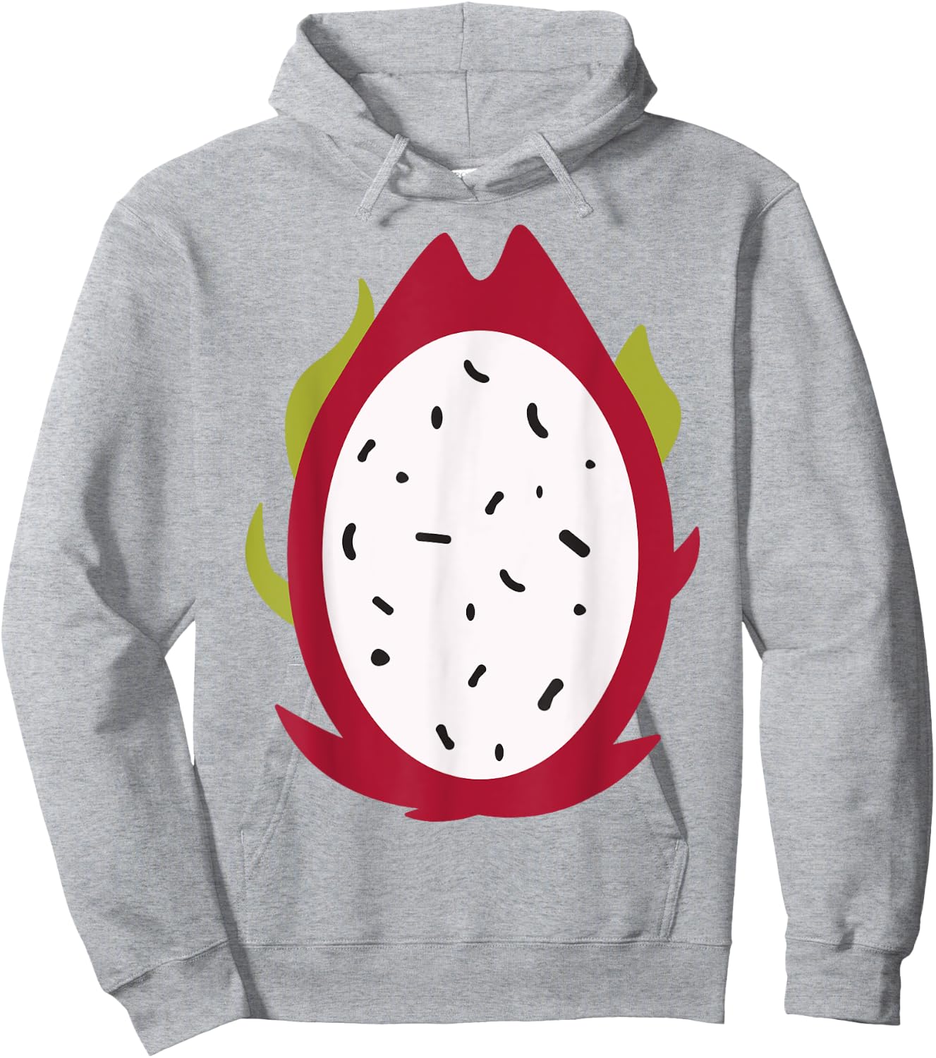 Dragon Fruit Easy Lazy DIY Halloween Costume Hoodie - Hoodie | Ash