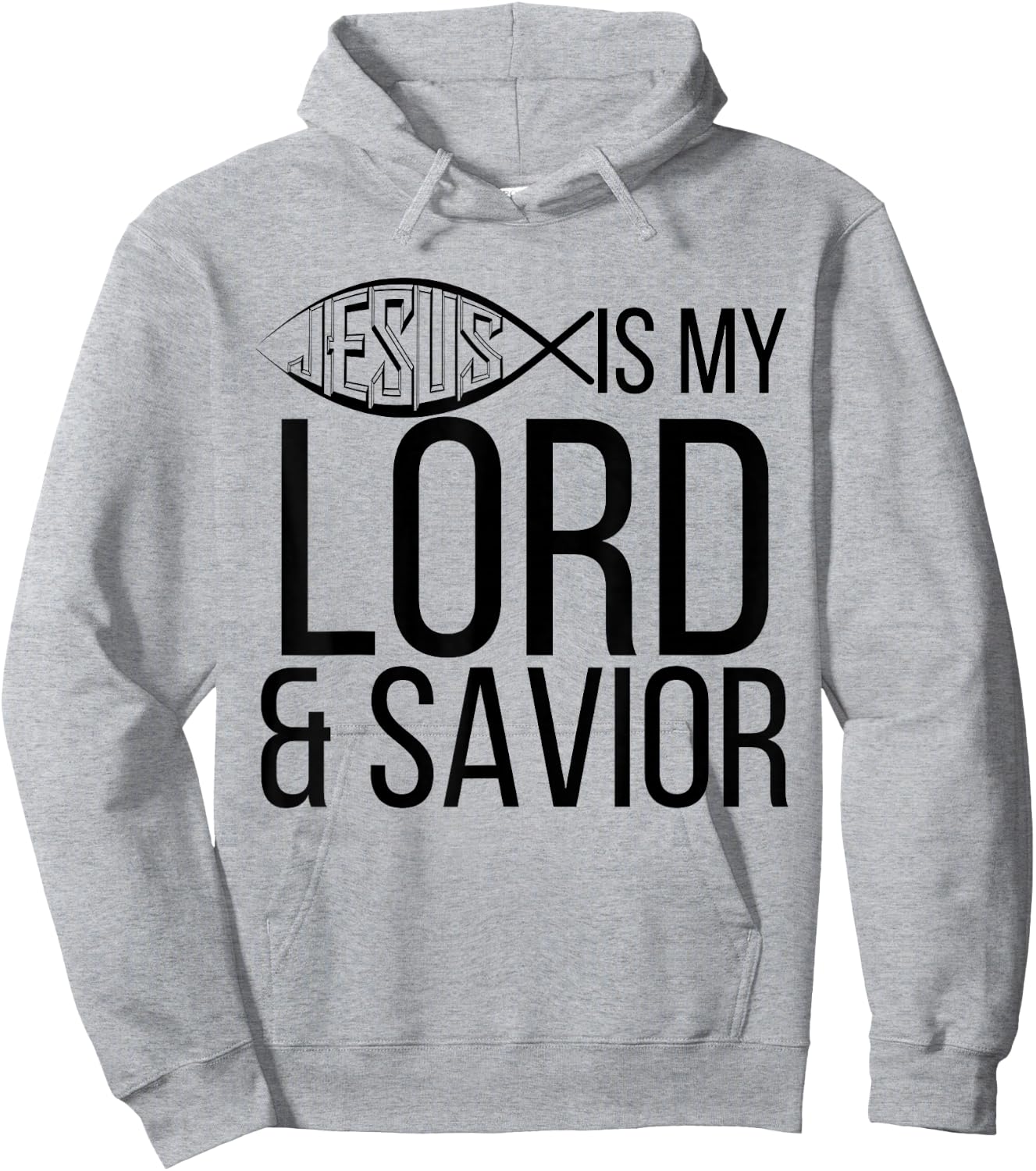 Jesus Is My Lord And Savior Cute Christian Gift T Shirt Hoodie - Hoodie | Ash