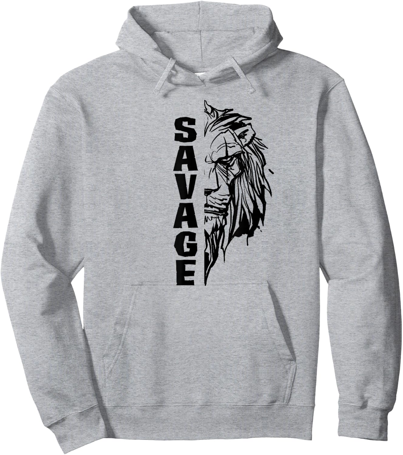 Disney - Lion King Live Action Savage Hoodie - Hoodie | Ash