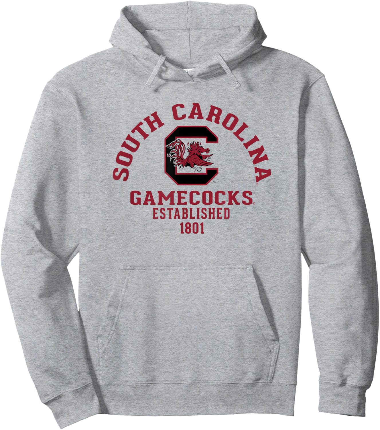South Carolina Gamecocks Wondrous White Officially Licensed Hoodie - Hoodie | Ash