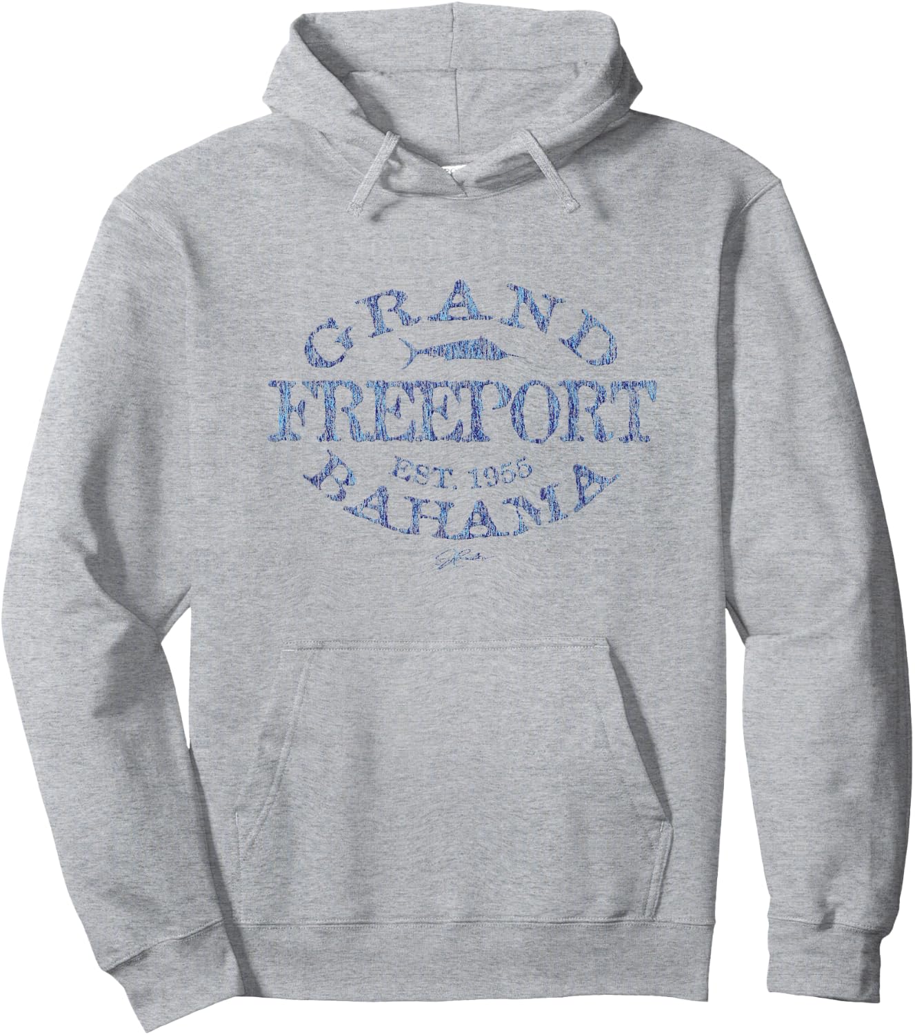 JCombs: Freeport, Grand Bahama Hoodie - Hoodie | Ash