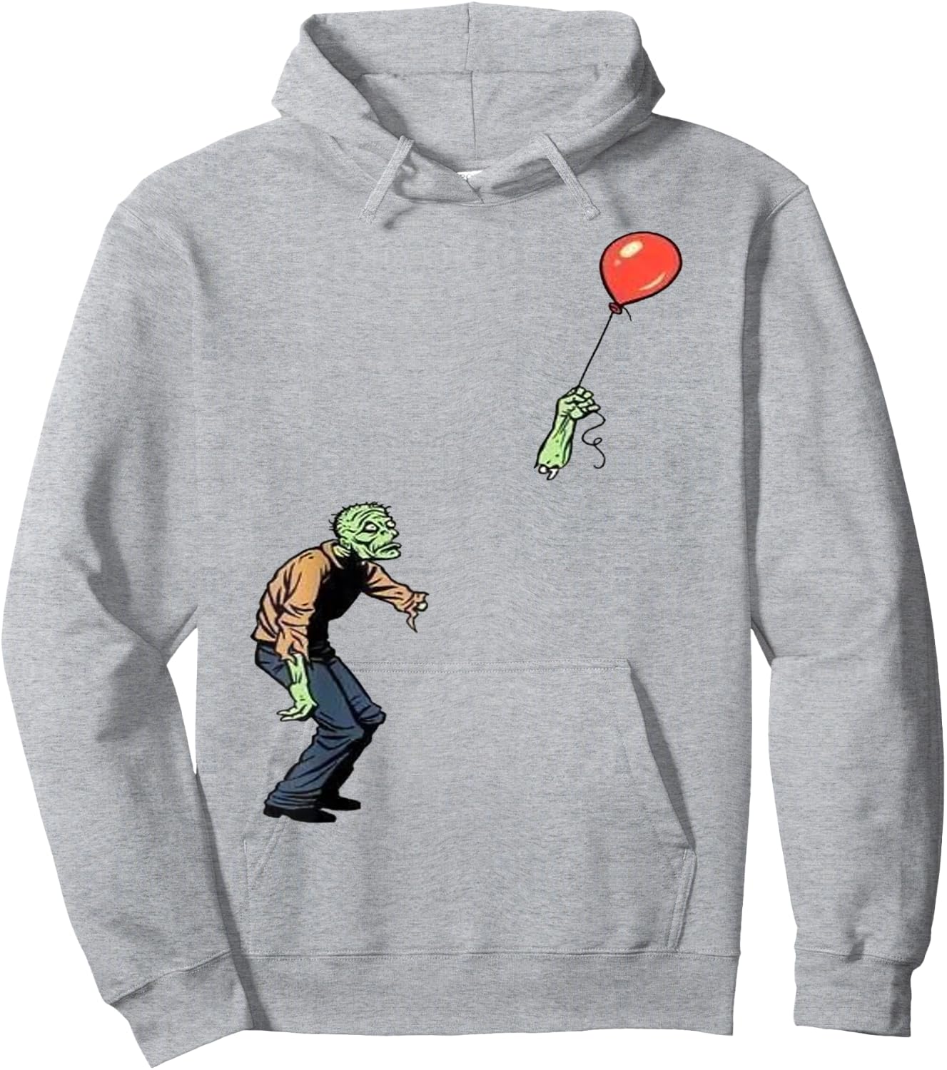 Zombie lost his balloon Hoodie - Hoodie | Ash