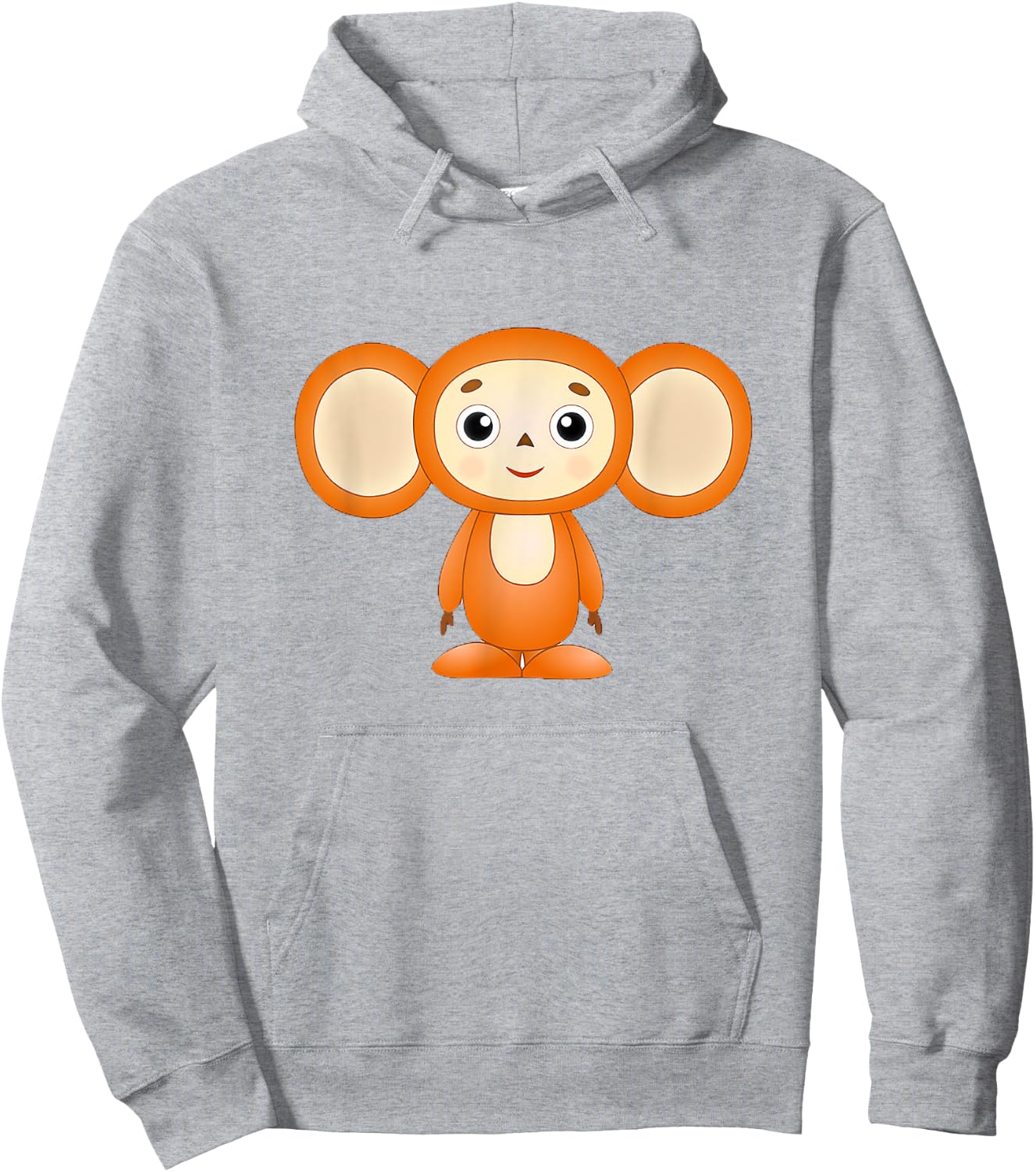 VUV Cheburashka - -Adults, Red, Small, Short Sleeve Hoodie - Hoodie | Ash