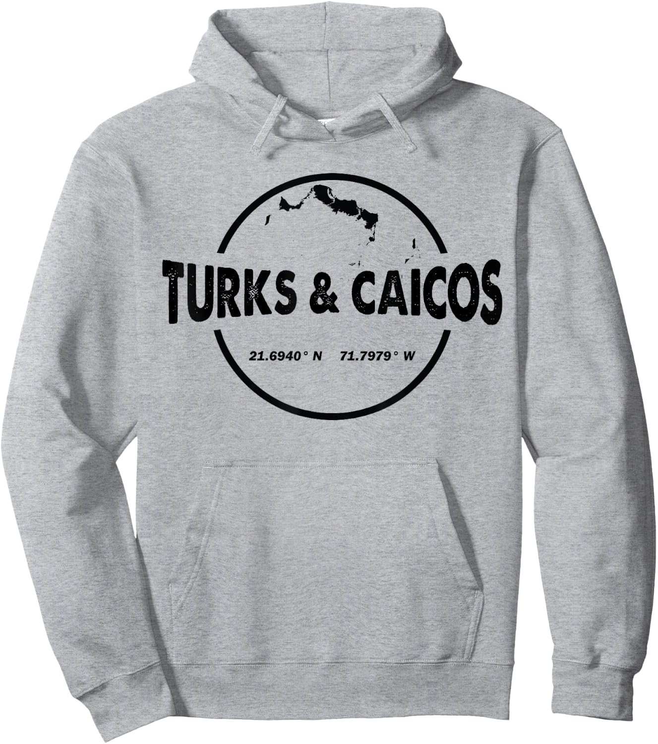 Turks And Caicos Islands Family Vacation and Family Travel Hoodie - Hoodie | Ash