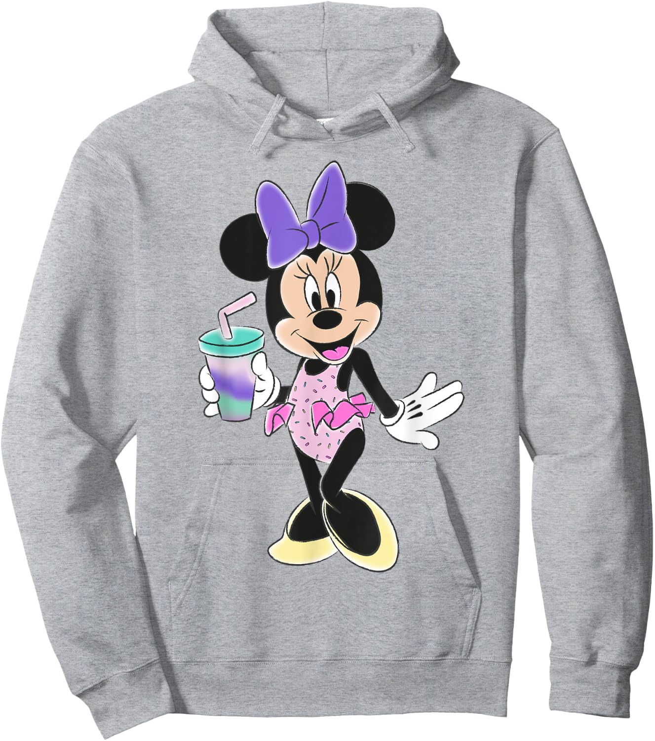 Disney - Minnie Mouse Unicorn Ruffle Swimsuit Hoodie - Hoodie | Ash