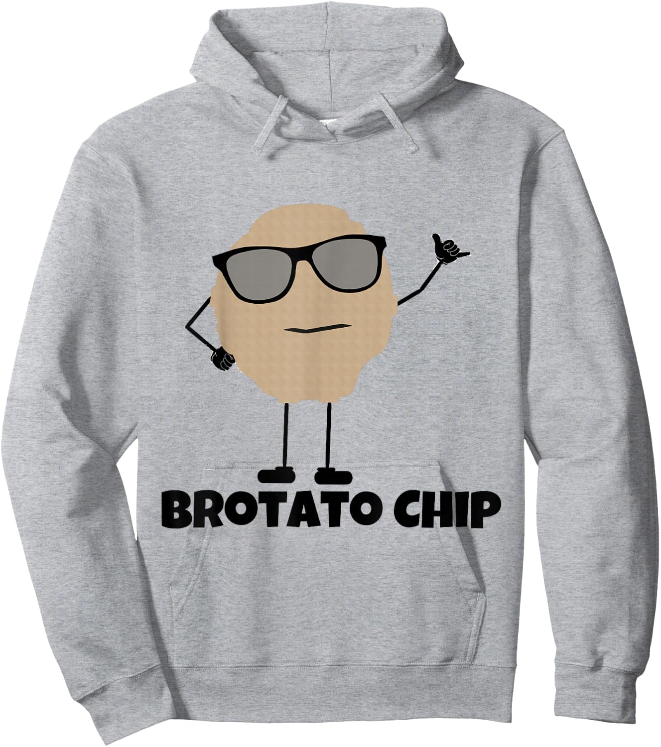 Brotato Chip Hoodie - Hoodie | Ash