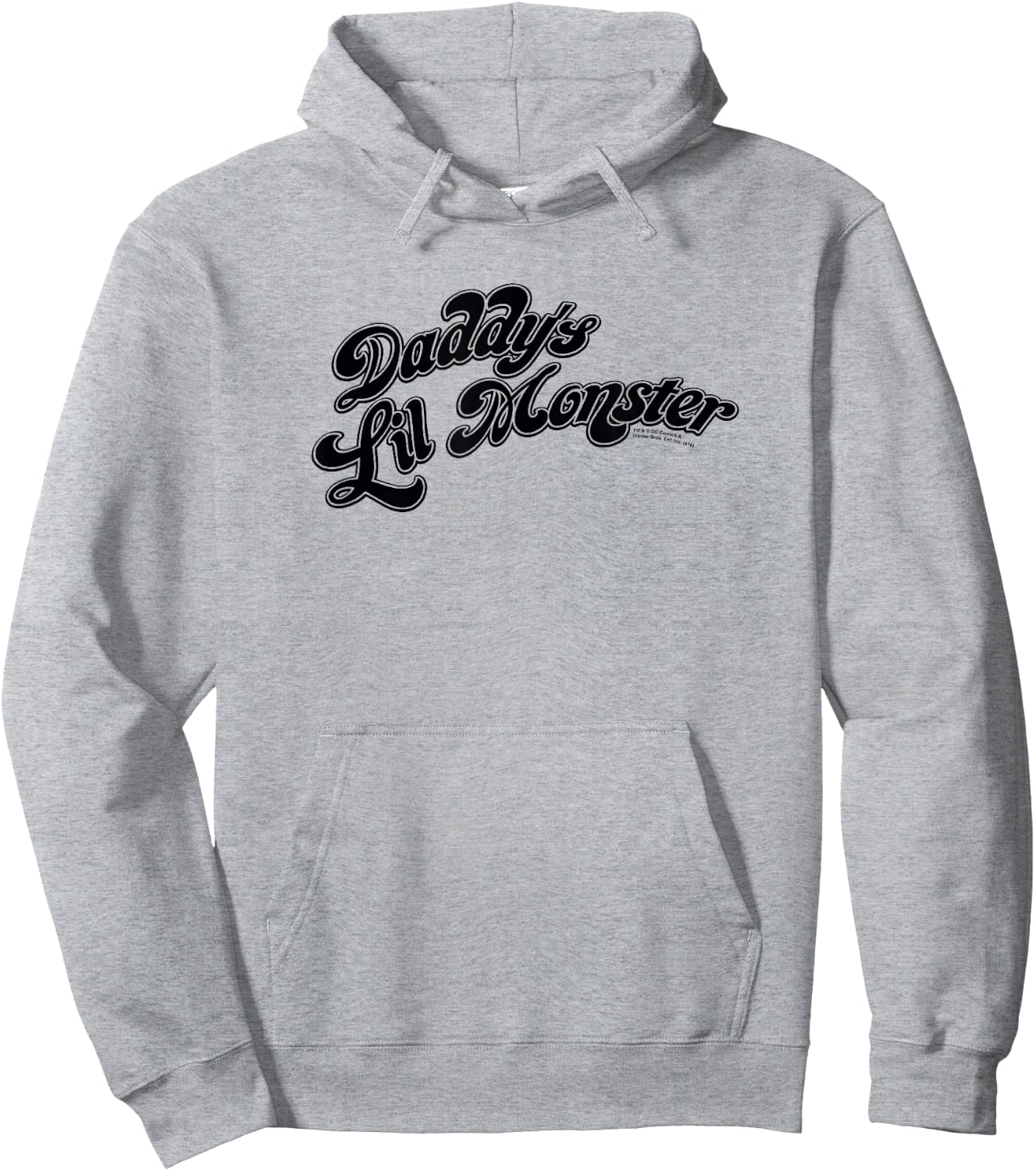 Suicide Squad Daddys Lil' Monster Hoodie - Hoodie | Ash