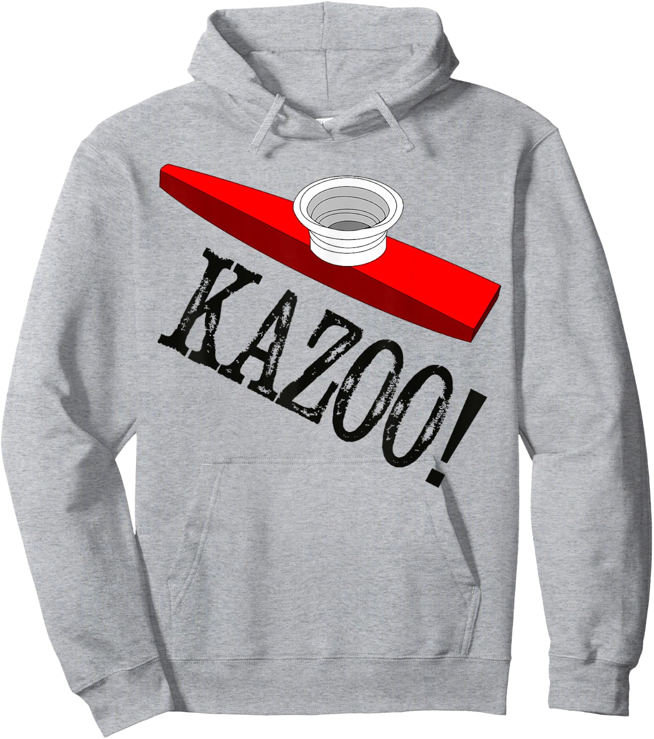Kazoo Making Music Men Women Kids Boys Girls Hoodie - Hoodie | Ash