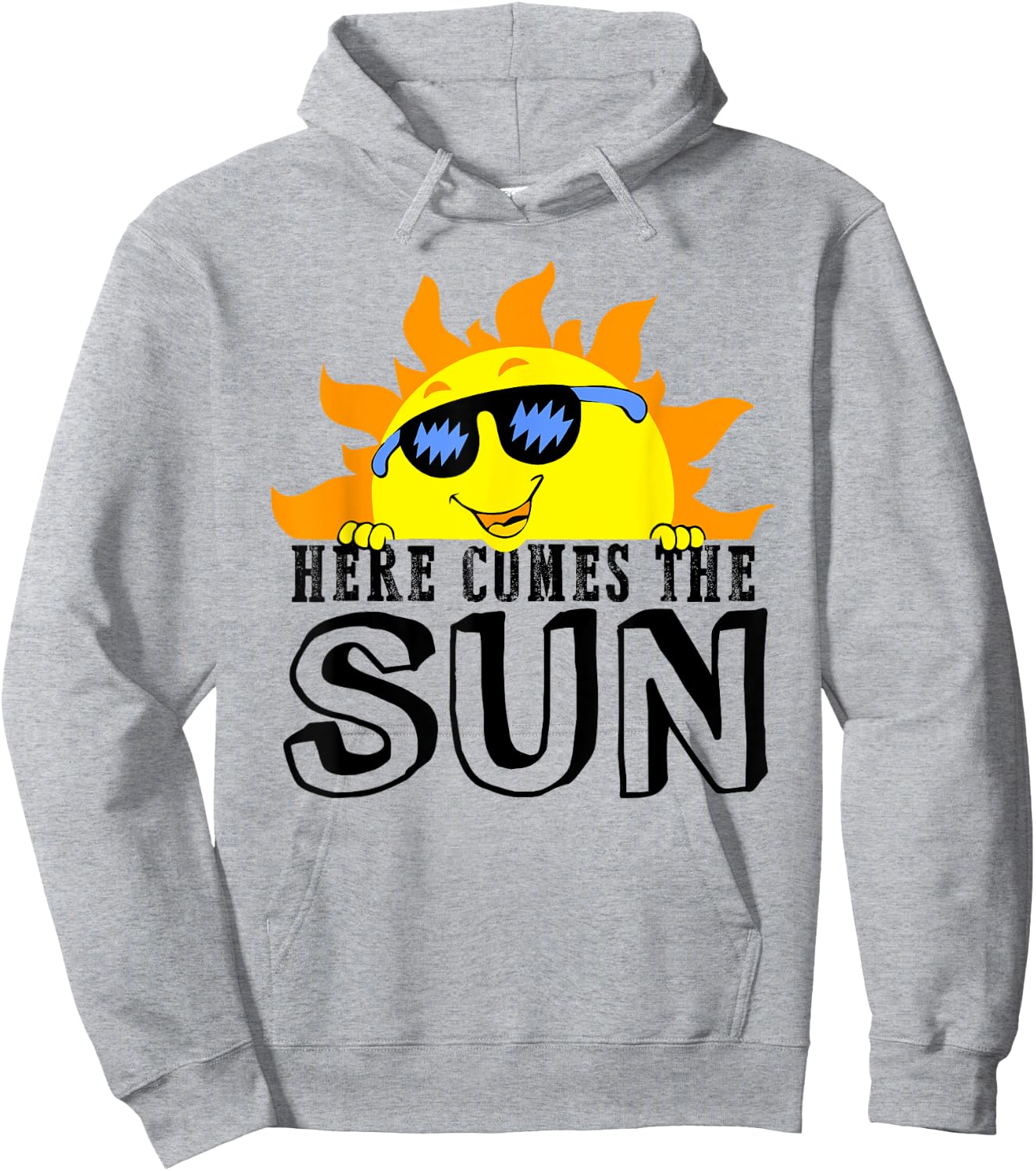 Here Comes The Sun Beach Lover Summer Vacation women Hoodie - Hoodie | Ash
