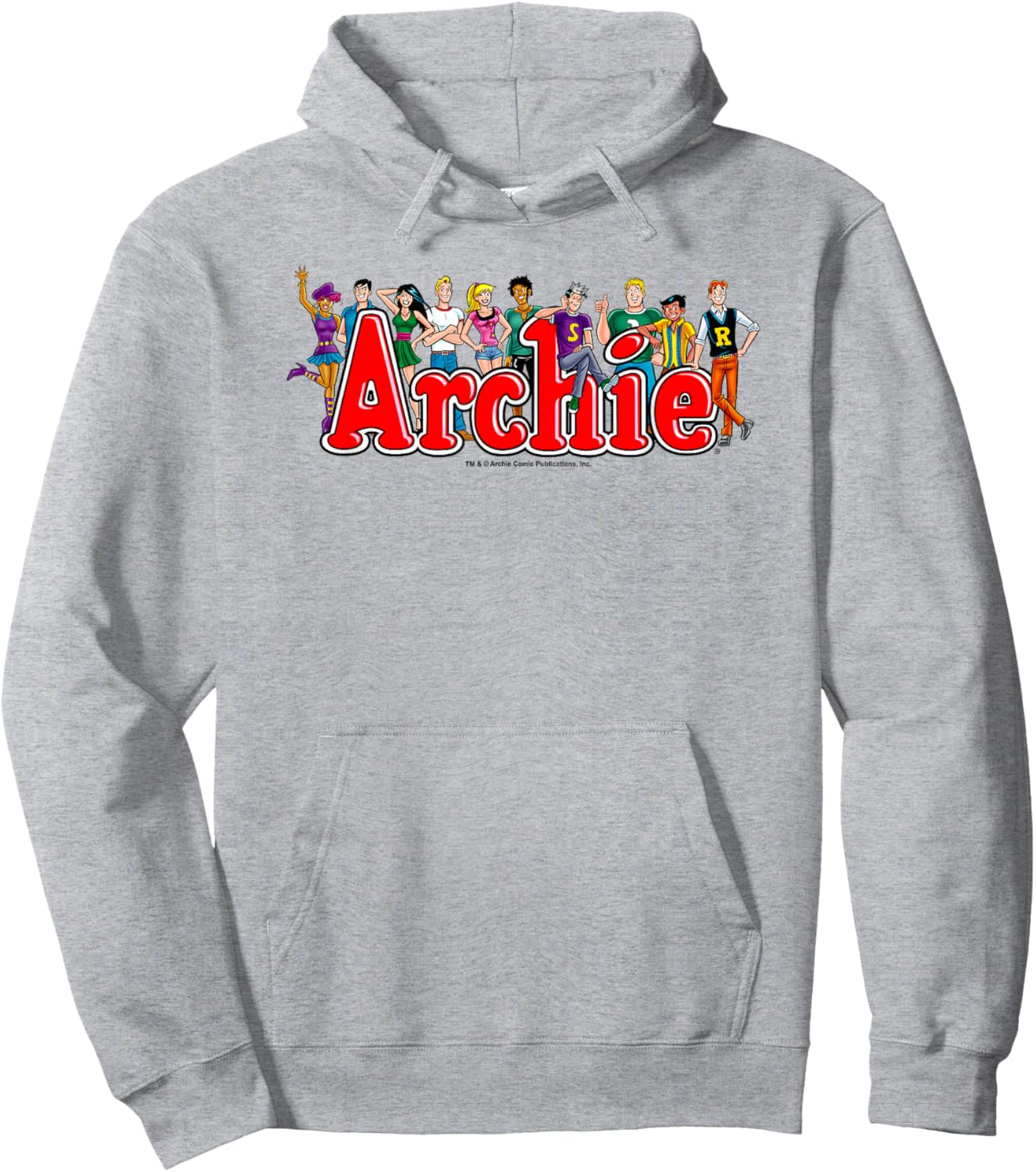 Archie Comics Character Lineup Logo Hoodie - Hoodie | Ash