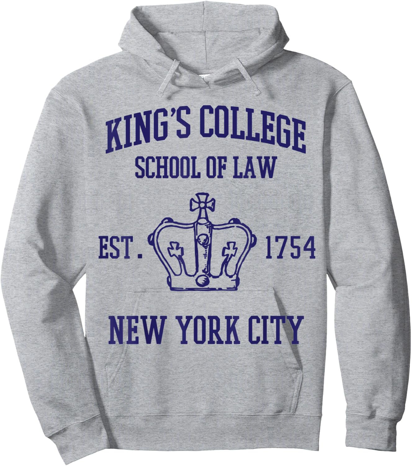 Alexander Hamilton King's College Shirt Hoodie - Hoodie | Ash