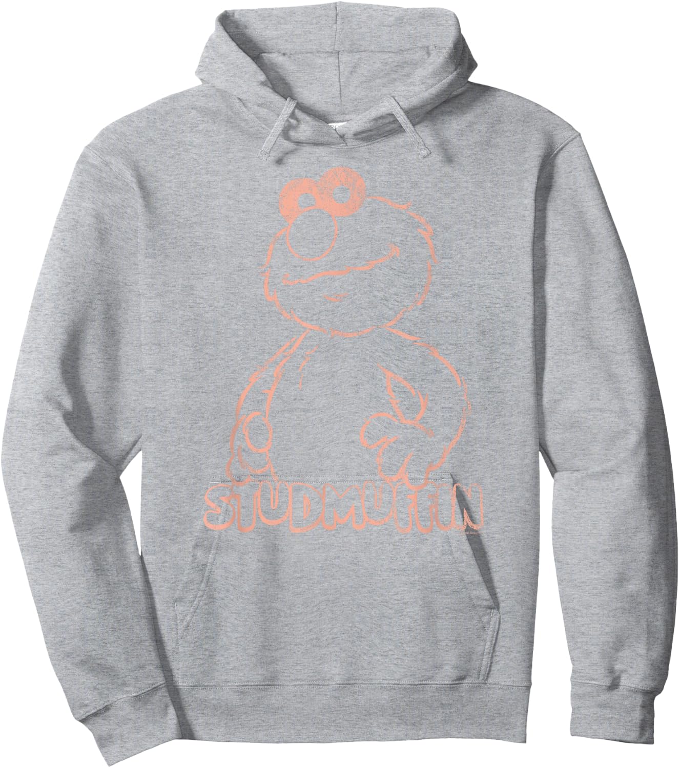 Sesame Street Elmo Studmuffin Hoodie - Hoodie | Ash