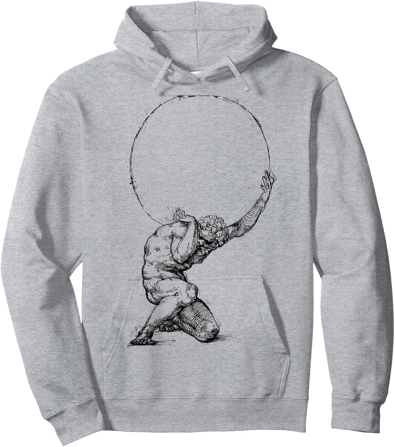 Atlas Greek mythology Greece Greek Gods and Heroes Hoodie - Hoodie | Ash