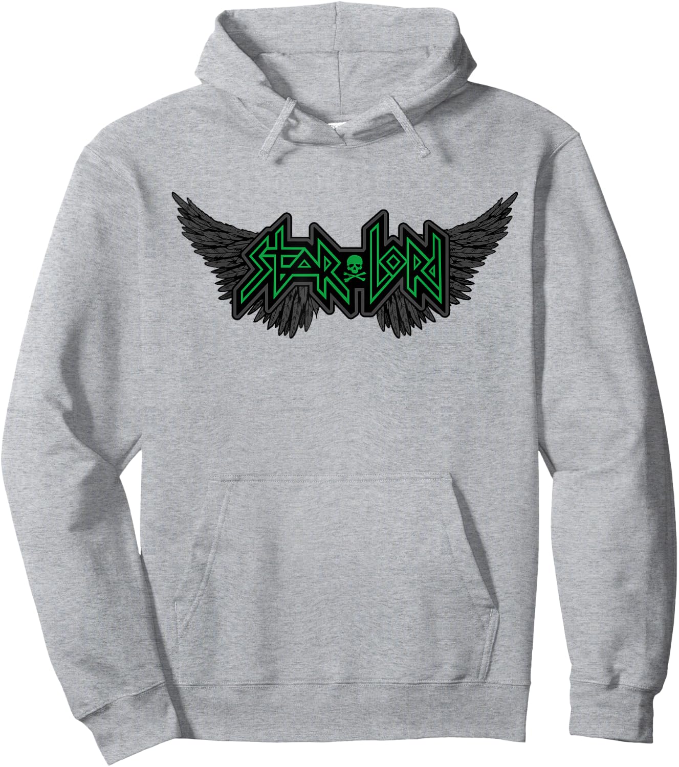 Marvel's Guardians of The Galaxy Video Game Star-Lord Wings Hoodie - Hoodie | Ash