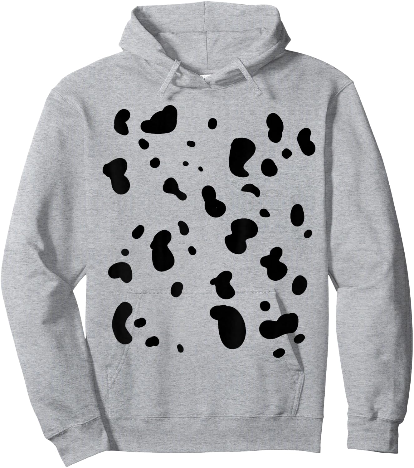 Dalmatian Costume Dog Halloween Kids Adult Women Men Toddler Hoodie - Hoodie | Ash