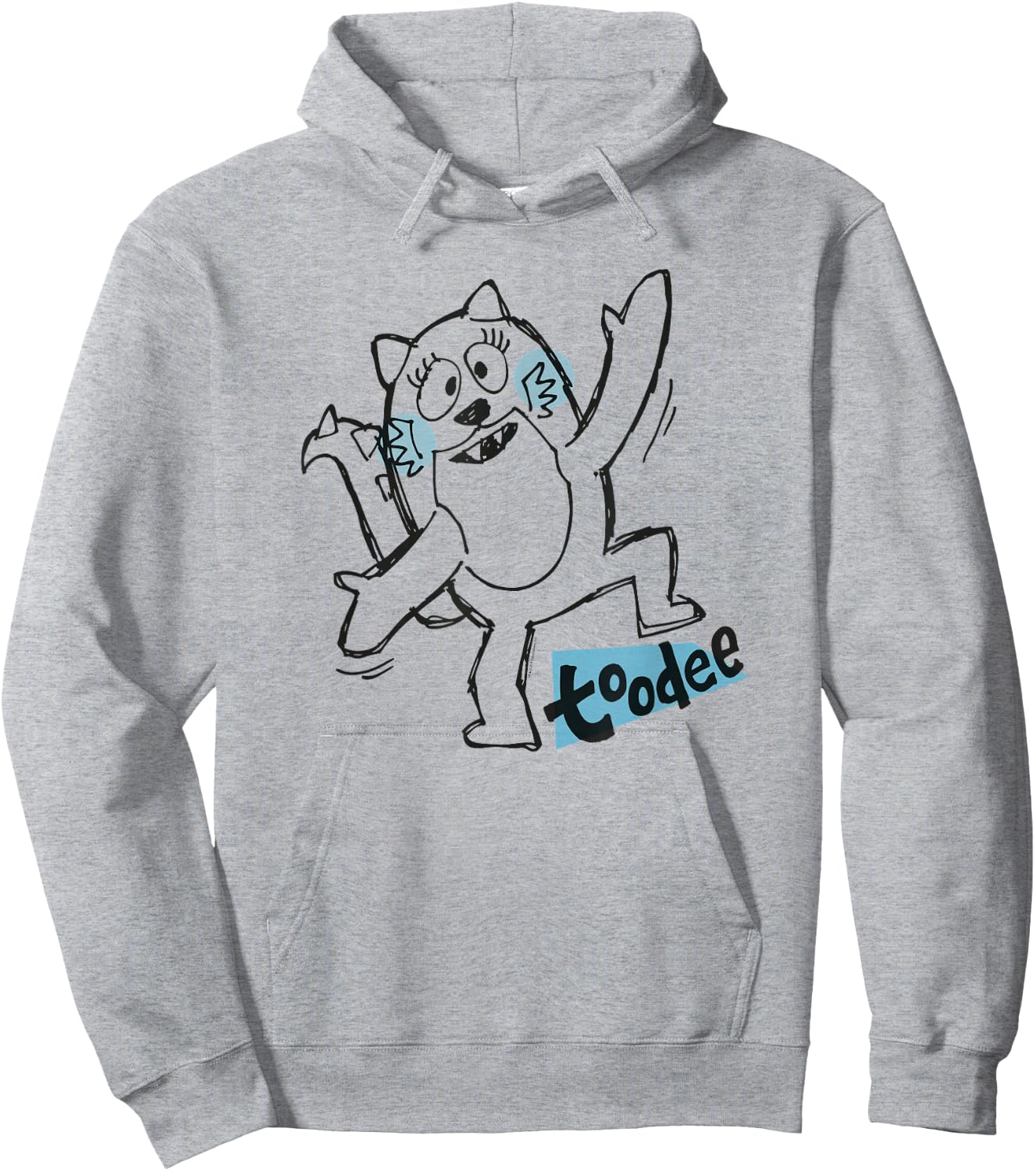 Yo Gabba Gabba - Sketch Toodee Hoodie - Hoodie | Ash