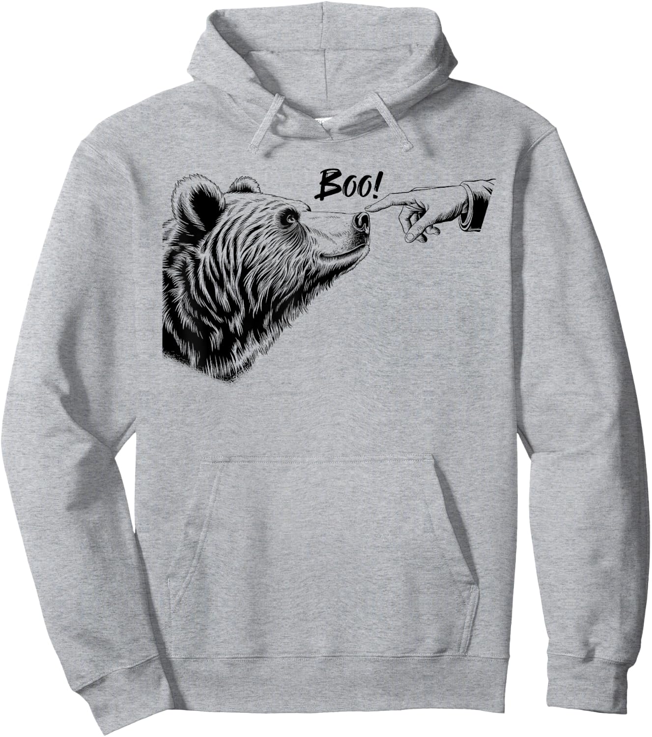 Funny Beer Lover Boop Bear Women Meme Bear Boop Hoodie - Hoodie | Ash