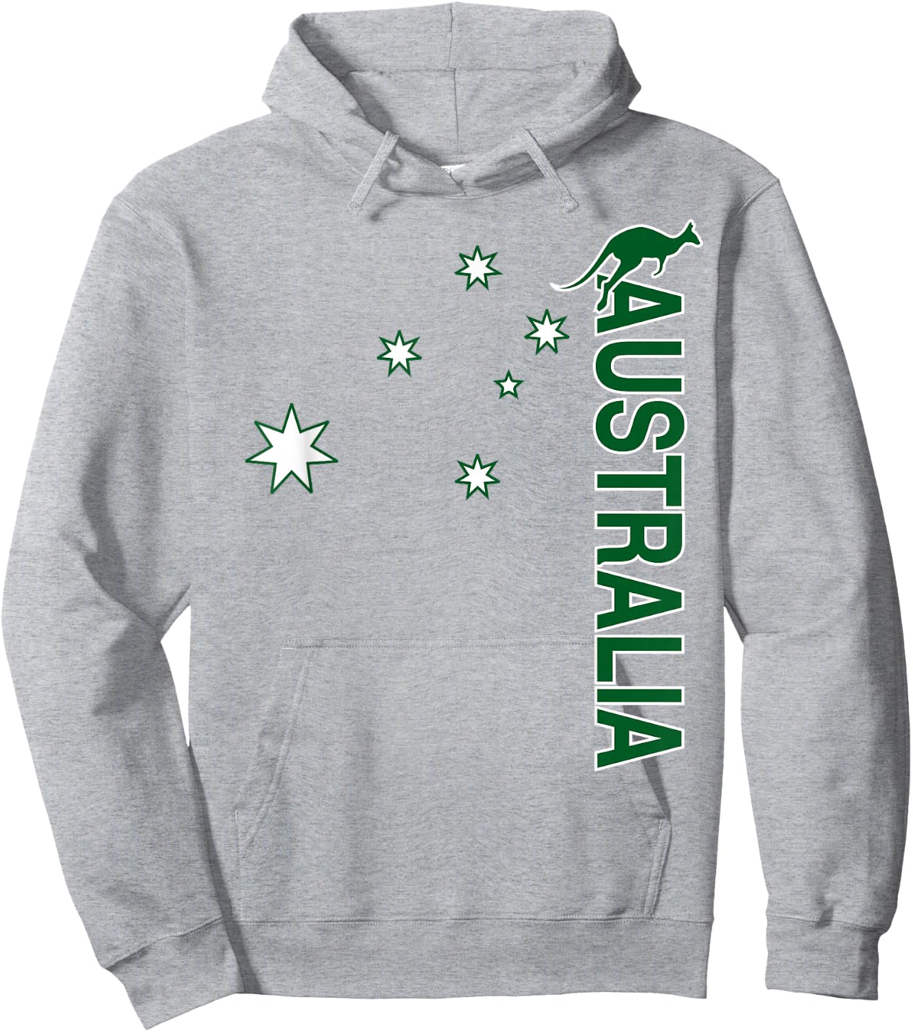Australia Rugby (Vintage Throwback Stars) Hoodie - Hoodie | Ash