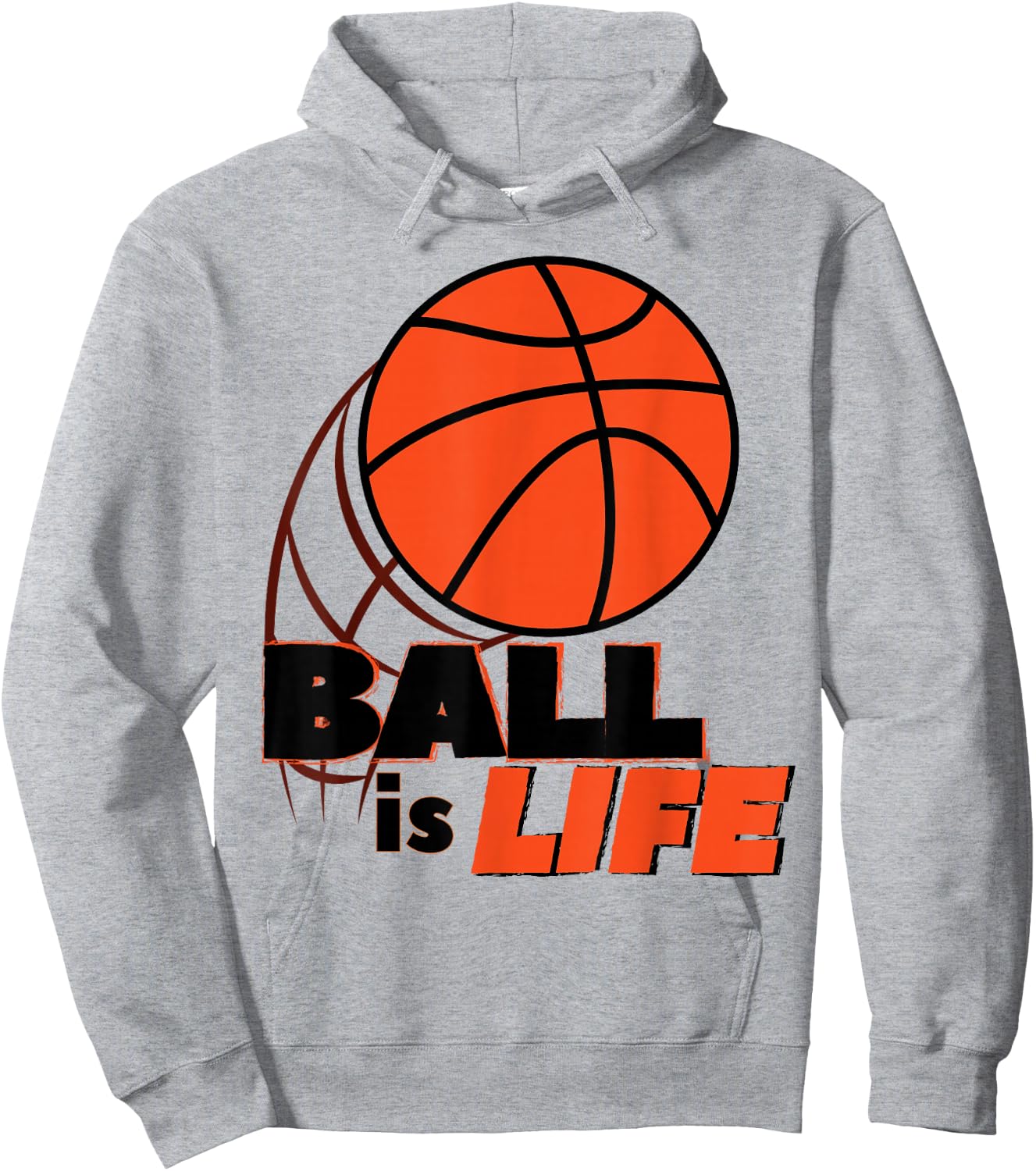 Basketball Ball Player Is Life Hoodie - Hoodie | Ash