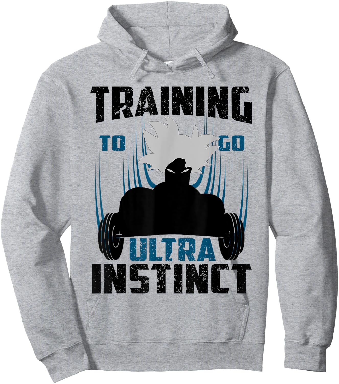 Ultra Instinct For Gym Workout Hoodie - Hoodie | Ash