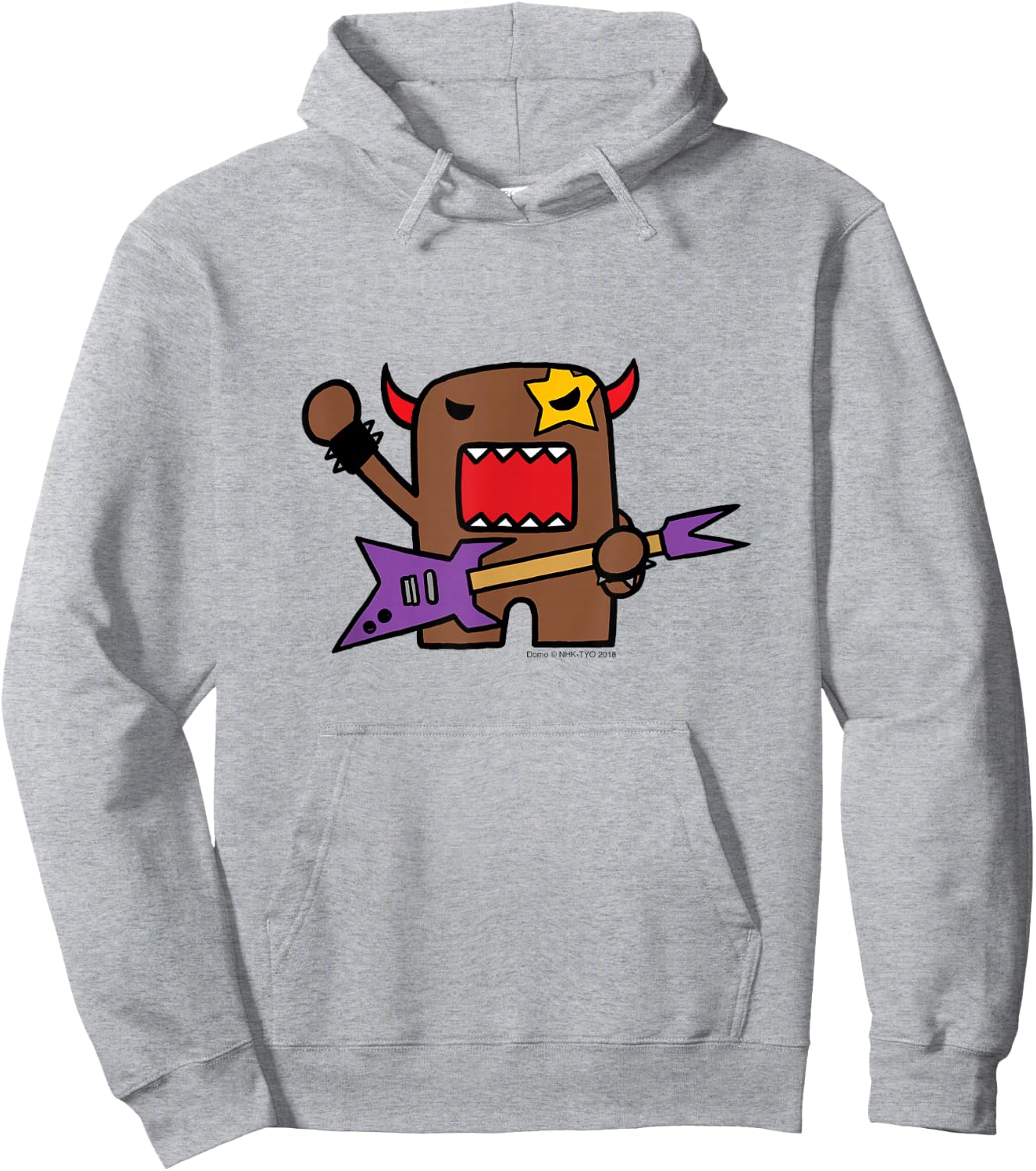 Domo Rocker Hoodie - Hoodie | Ash