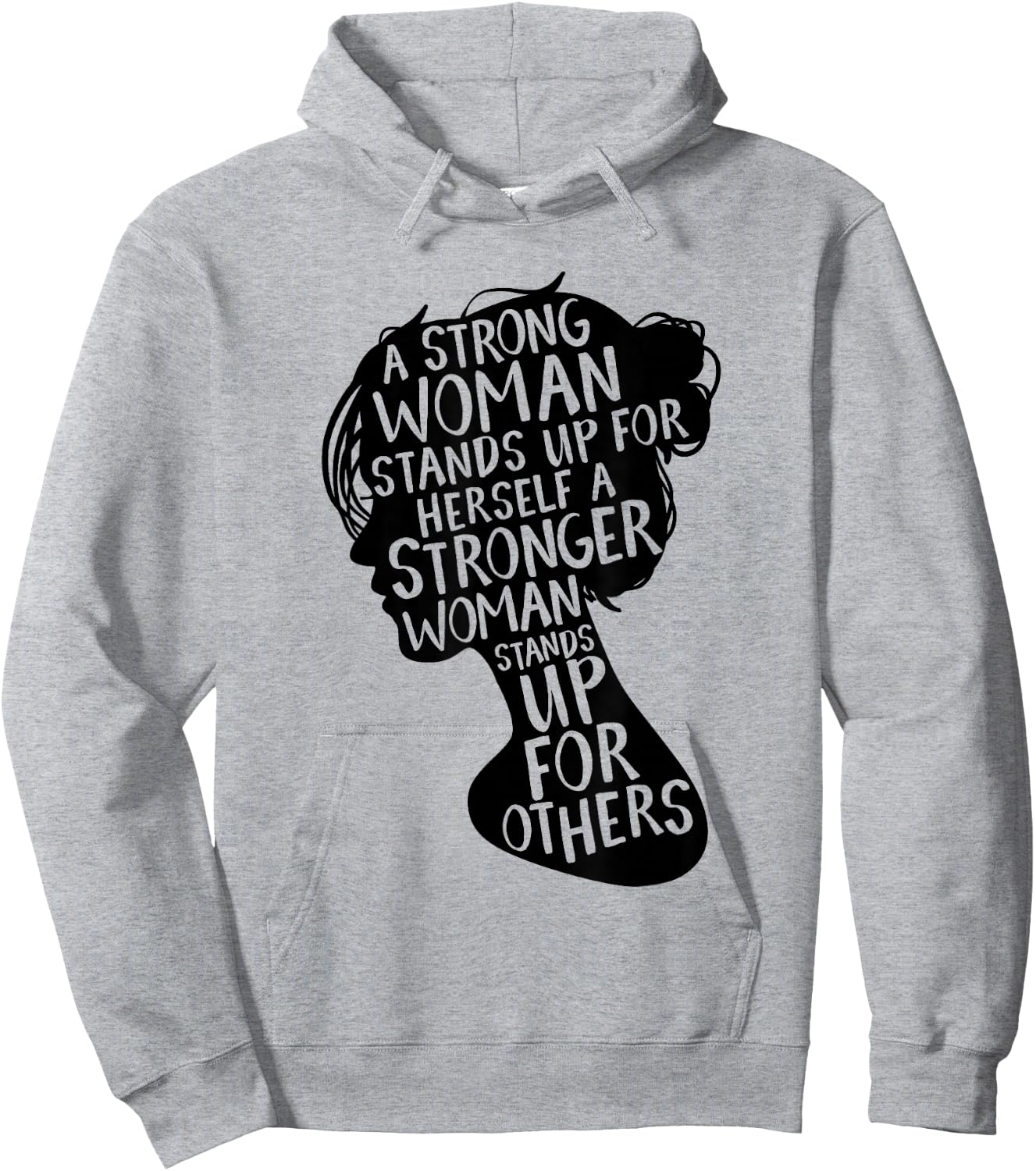 Feminist Empowerment Rights Social Justice March Hoodie - Hoodie | Ash